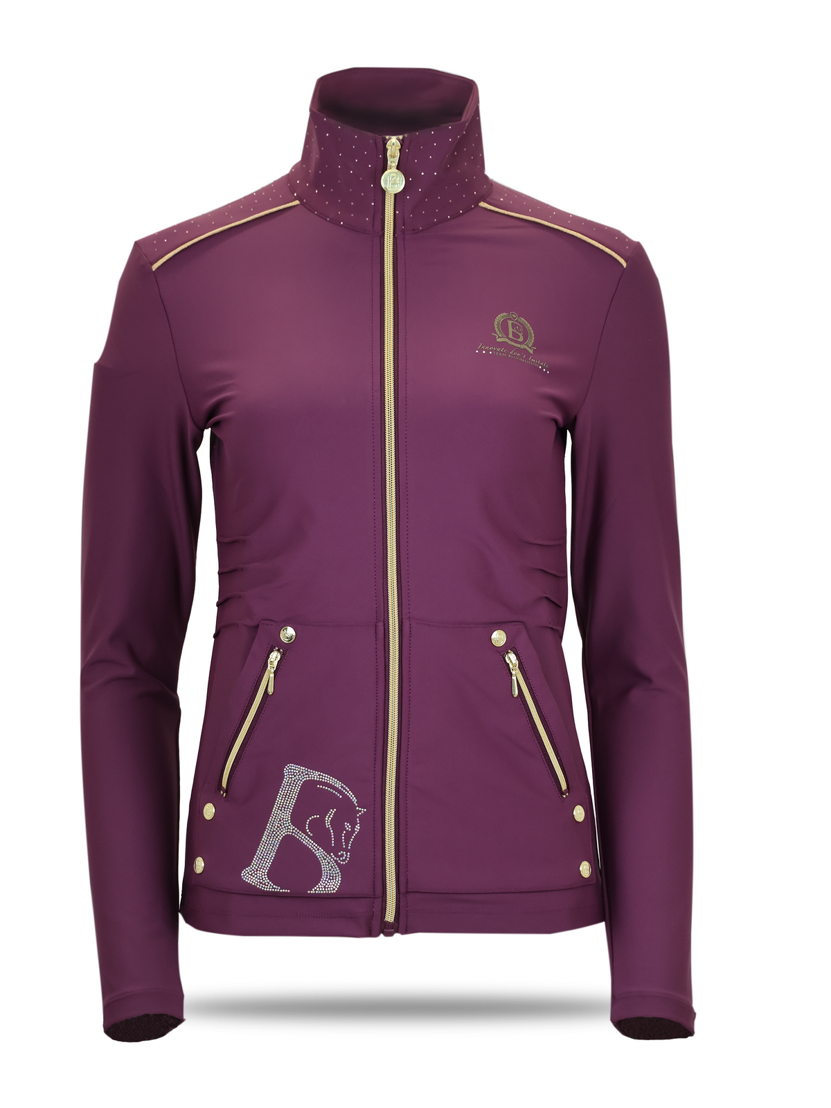 Maya Mulberry Training Jacket