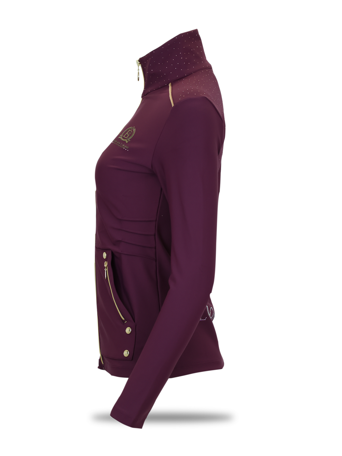 Maya Mulberry Training Jacket