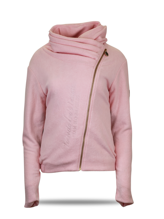 Selena Pink Fleece Jacket