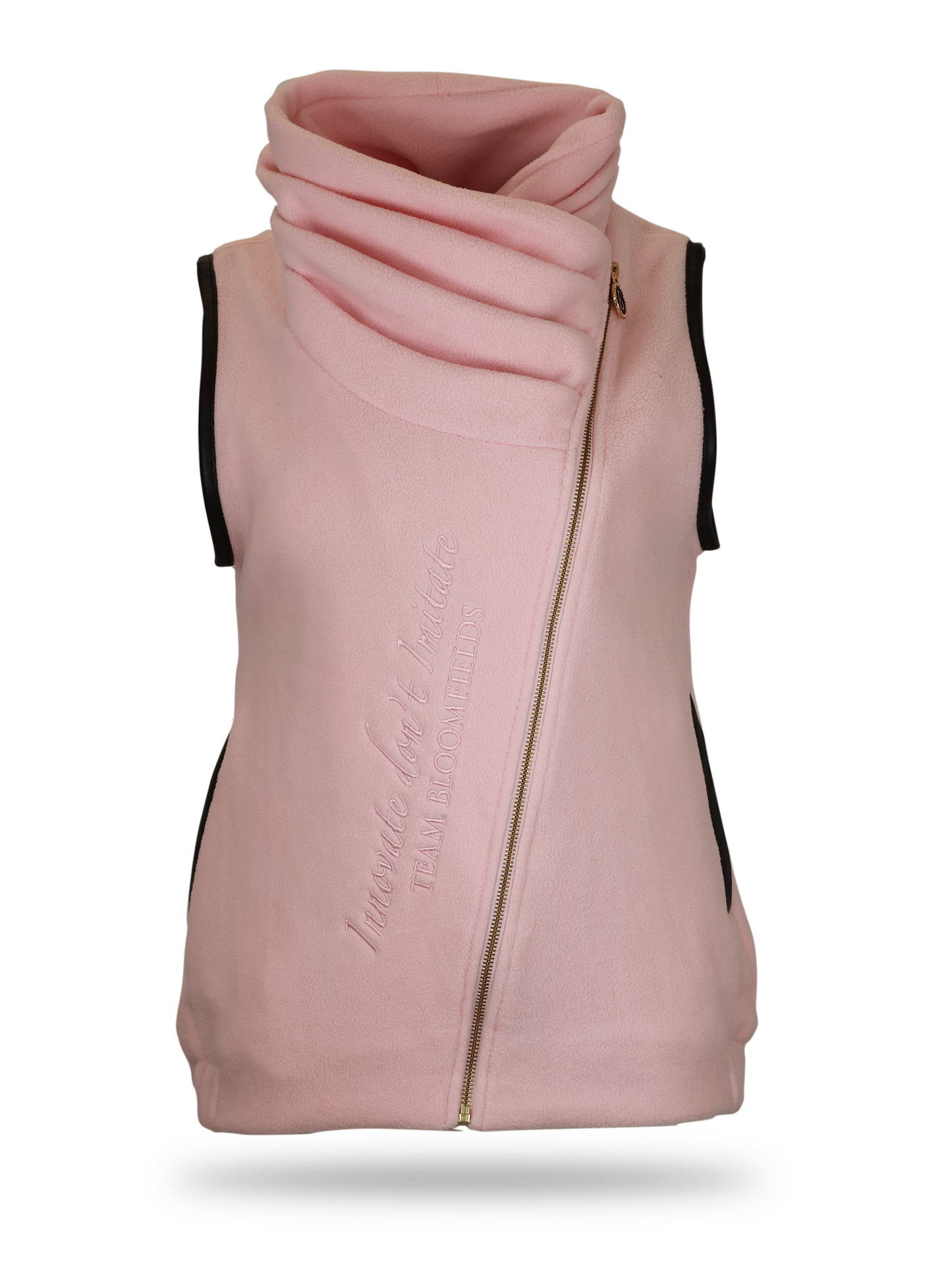 Kids Sienna Pink Country Fleece Gilet