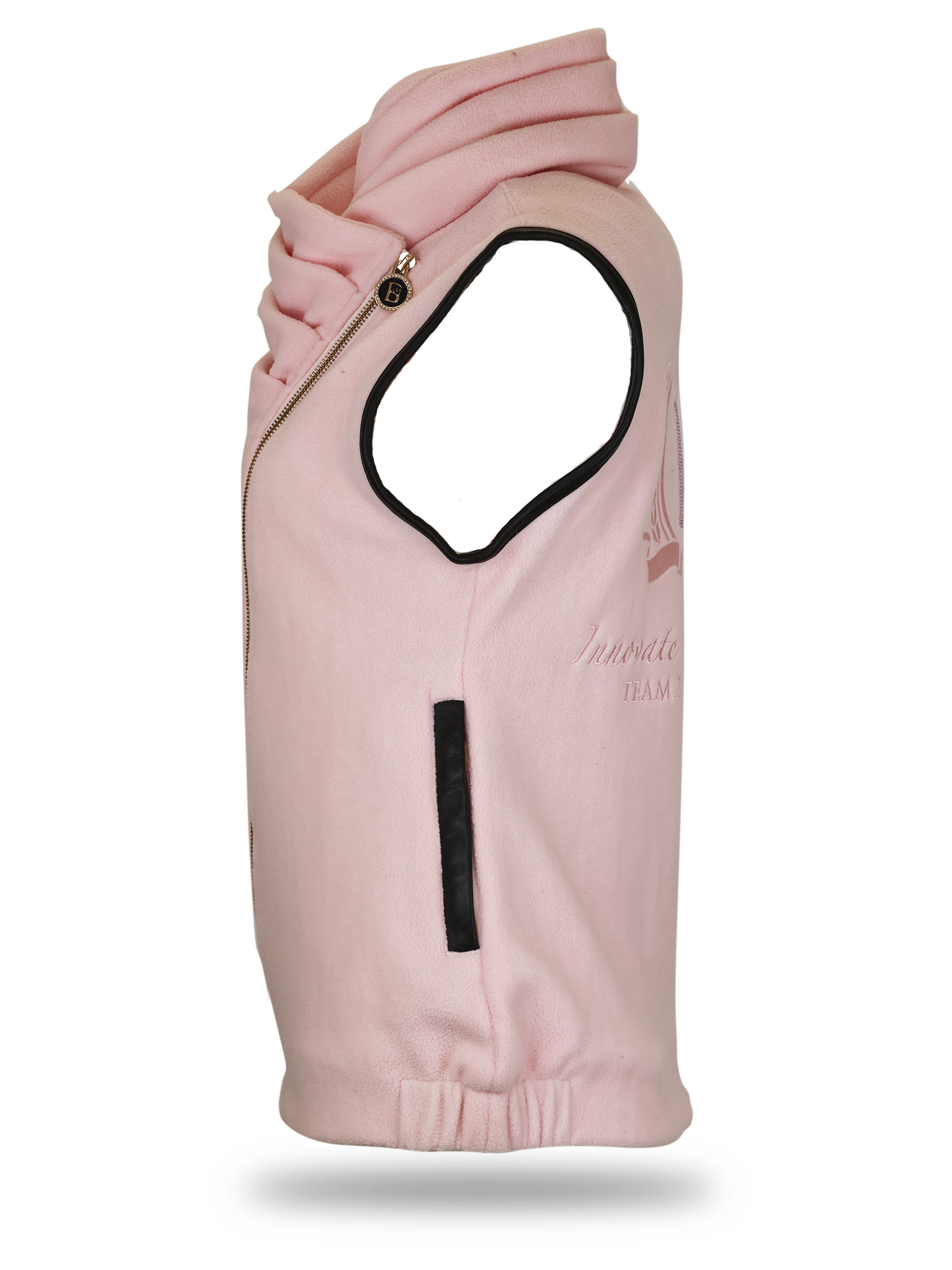 Kids Sienna Pink Country Fleece Gilet