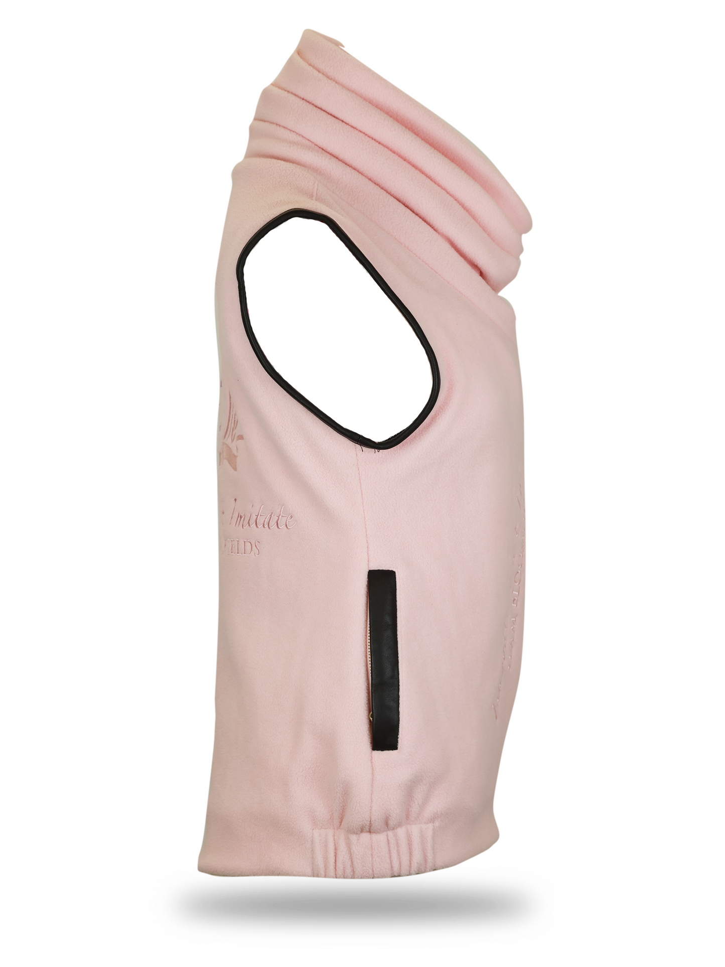 Kids Sienna Pink Country Fleece Gilet