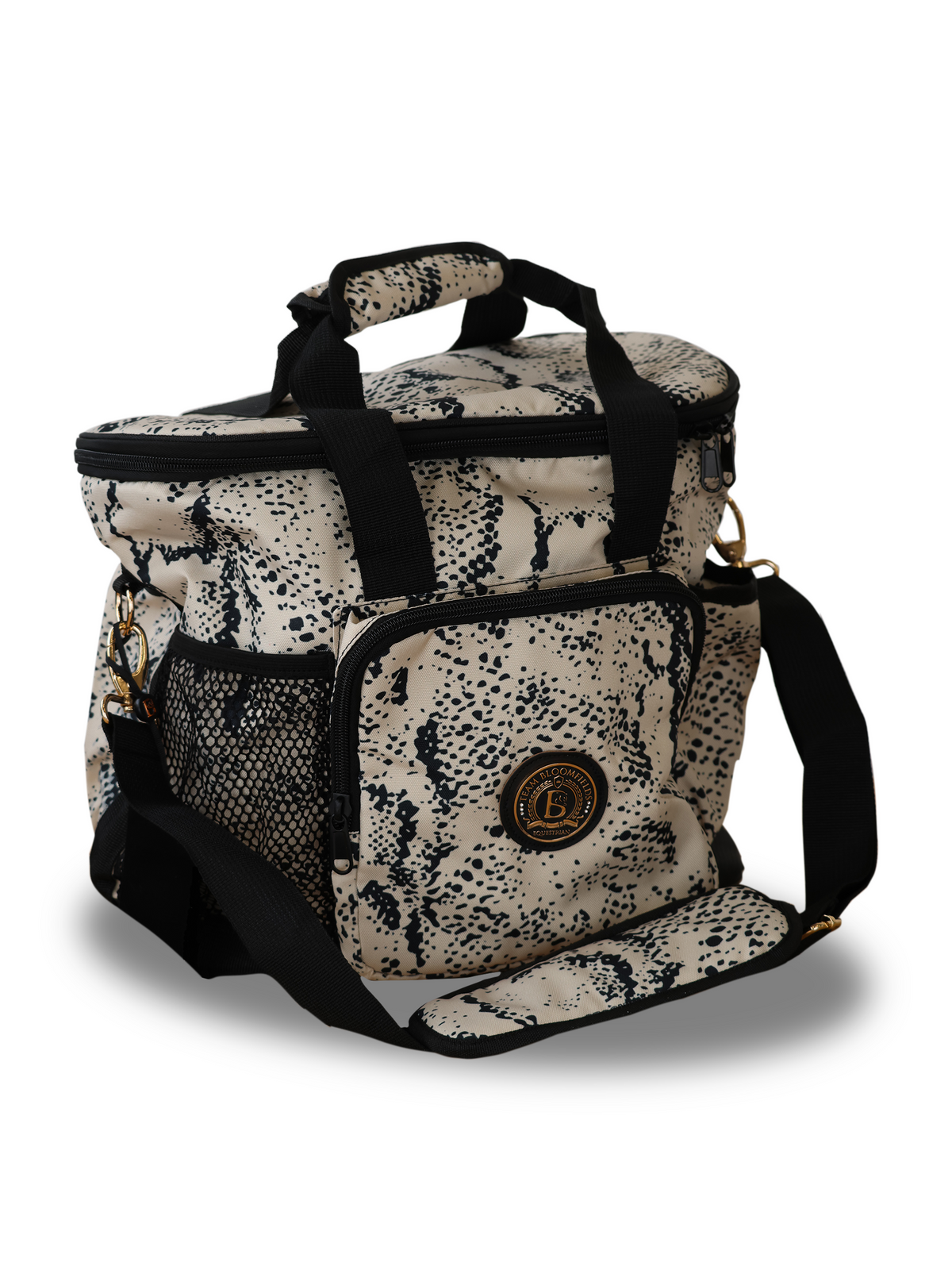Snake Print Grooming Bag