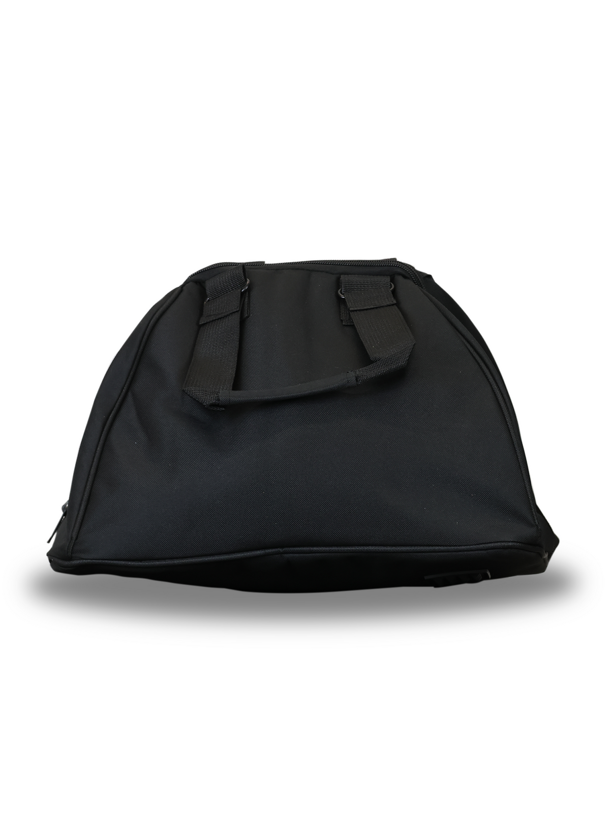 Black & Snakeskin Hat Bag