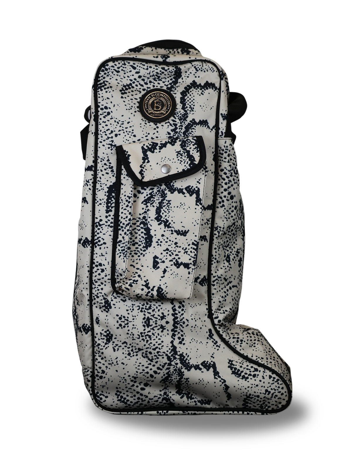 Snake Print Boot Bag