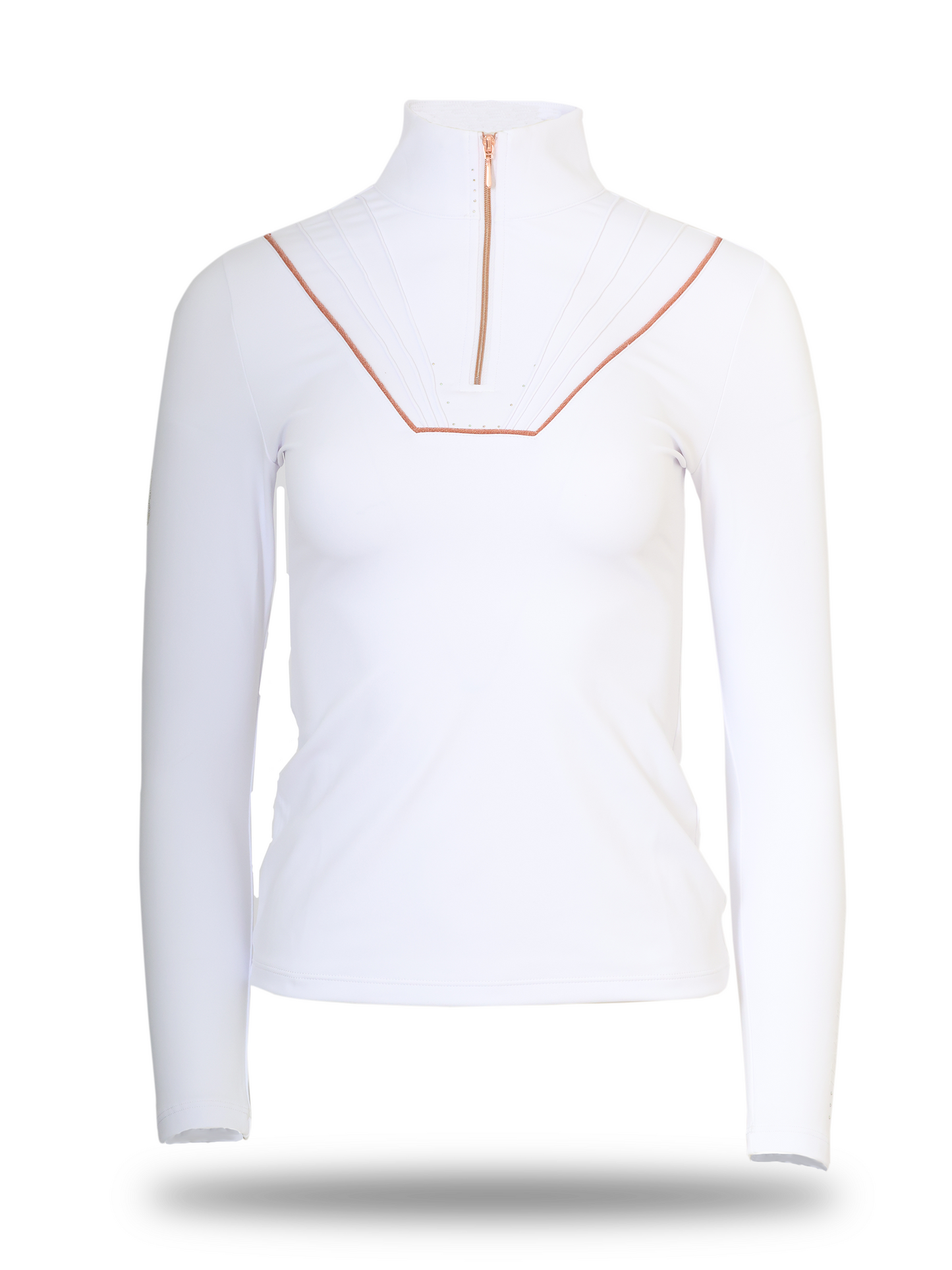 Kids Maya White Pleated Base Layer