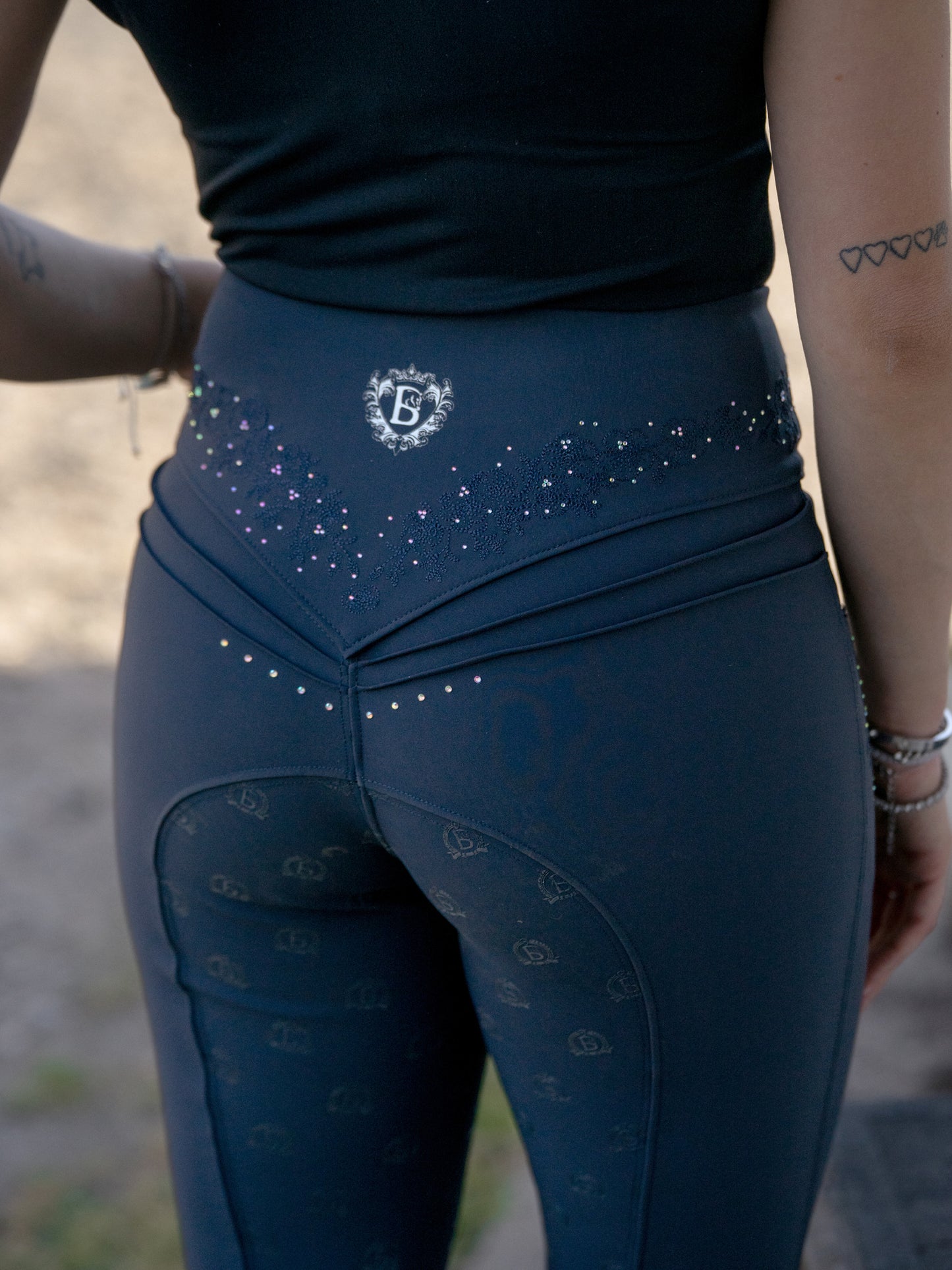 Navy Anemone Breeches