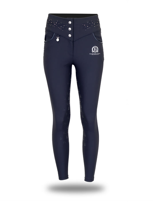 Anemone Breeches in Navy