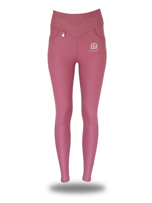 Anemone Leggings - Old Rose