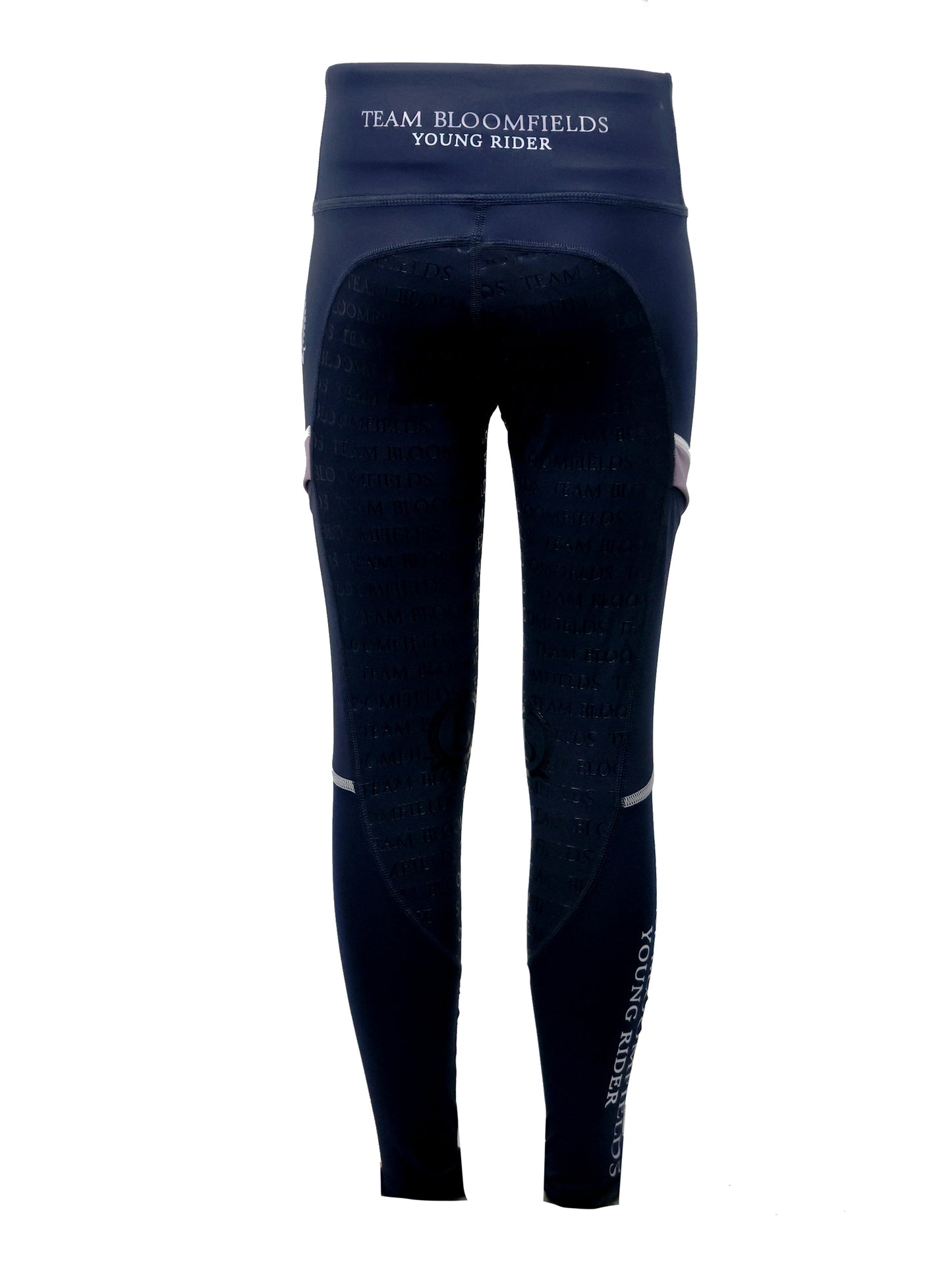 Navy & Lilac Mini Leggings