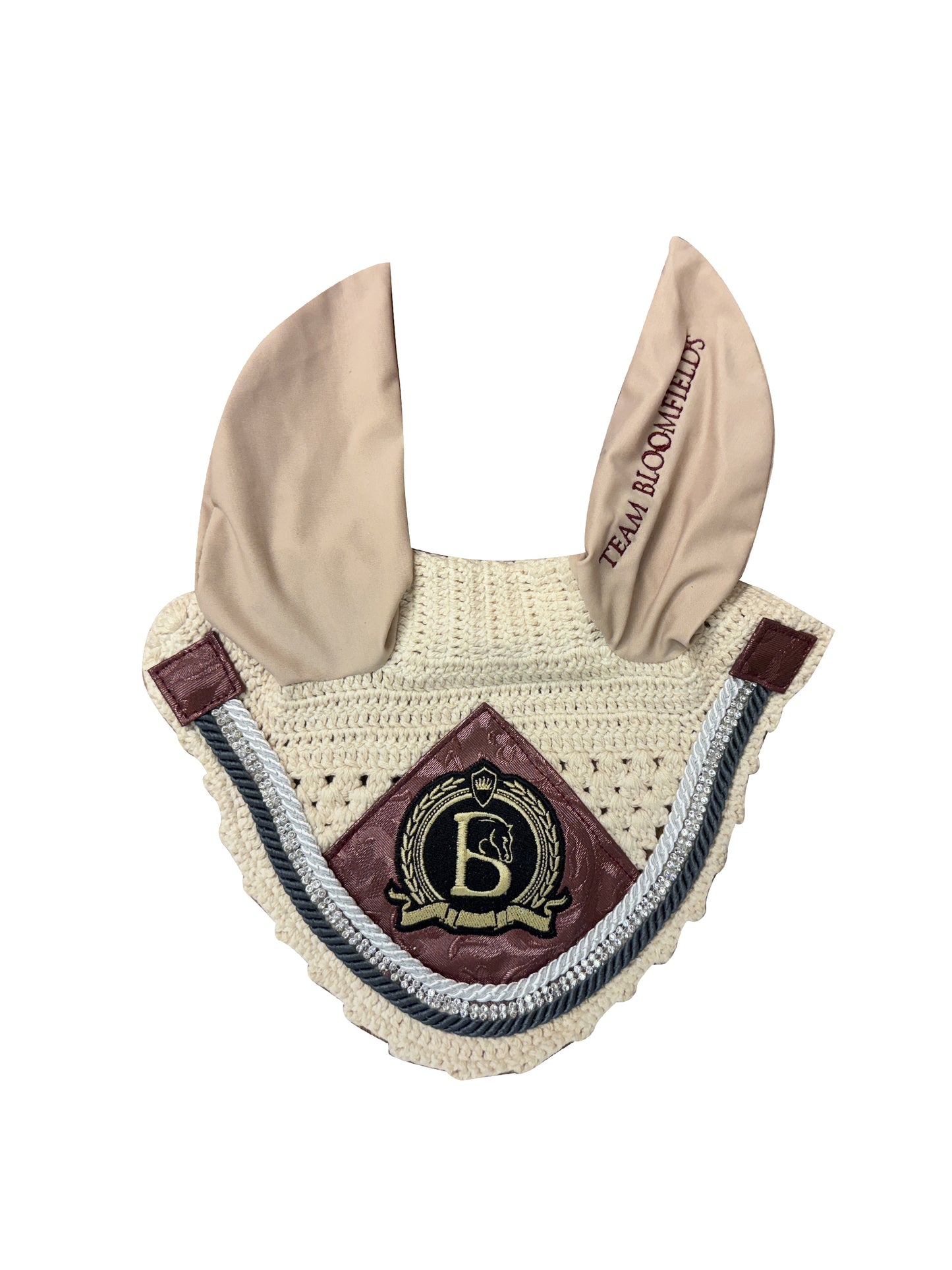 Cream & Winter Berry Prestige Bonnet