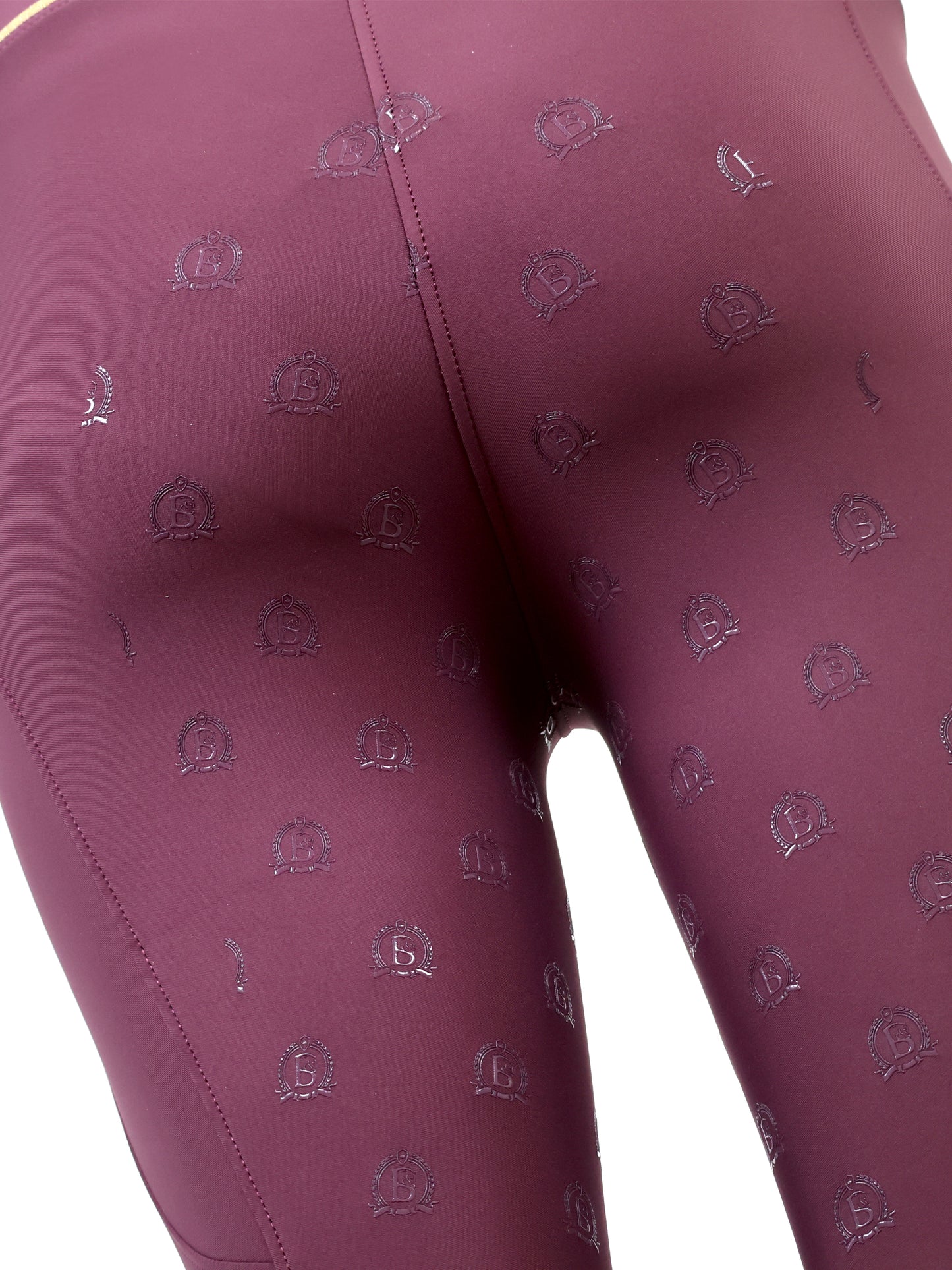 Maya Pleated Mulberry Leggings