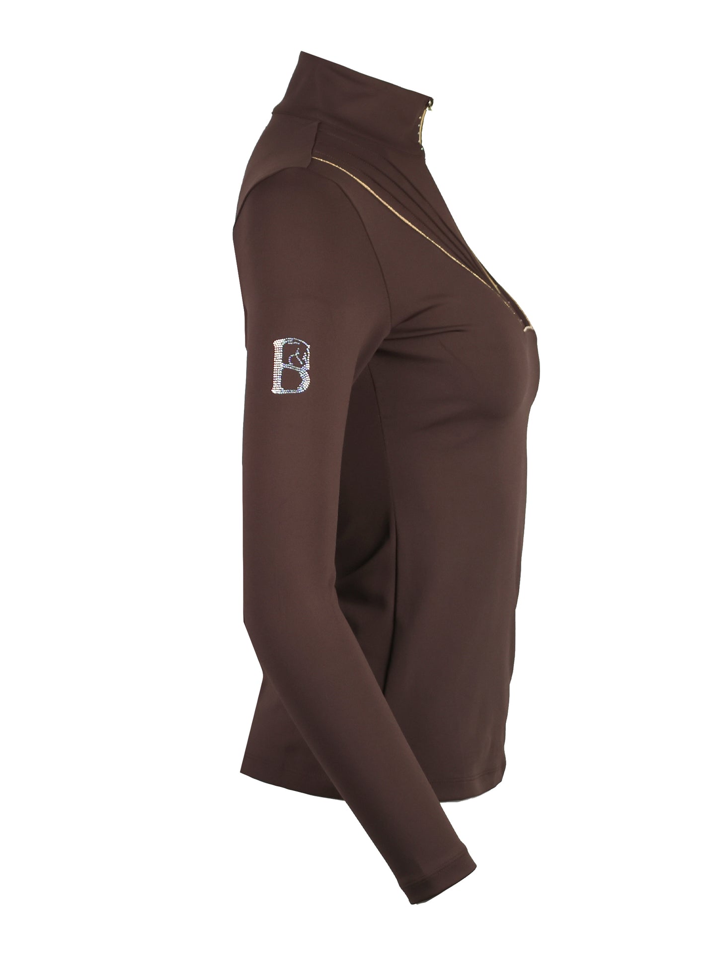 Mini Maya Brown Pleated Base Layer