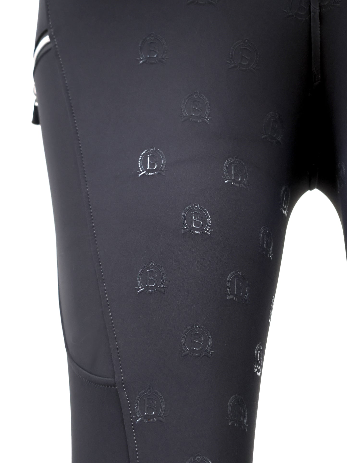 Mini Maya Gray Pleated leggings