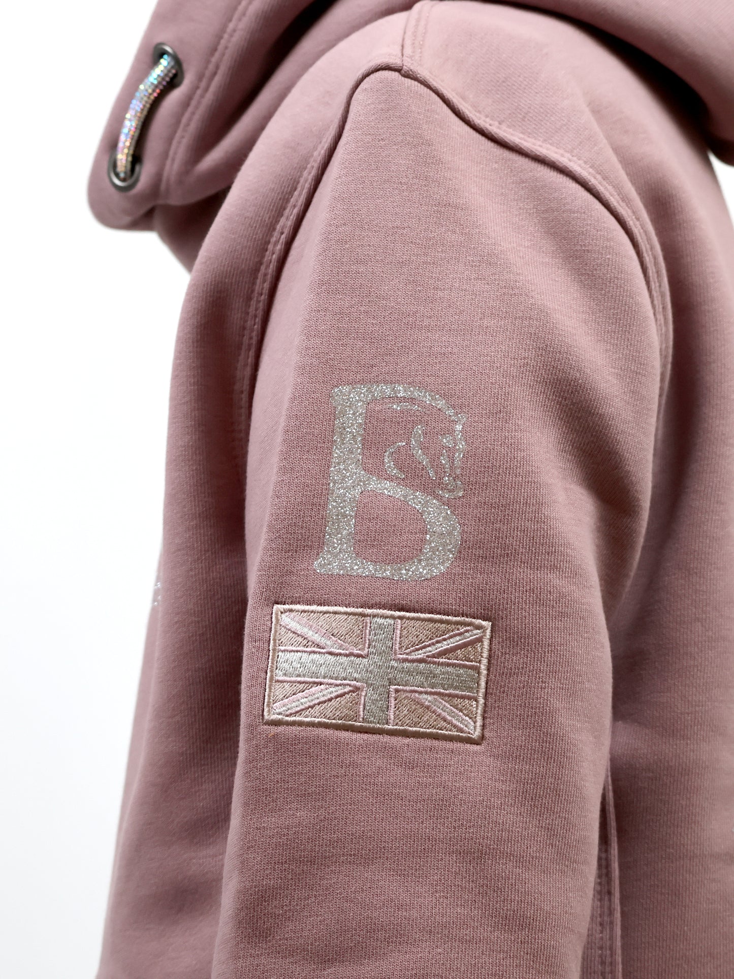 Amelia Mini Heather Cross Necked Hoodie