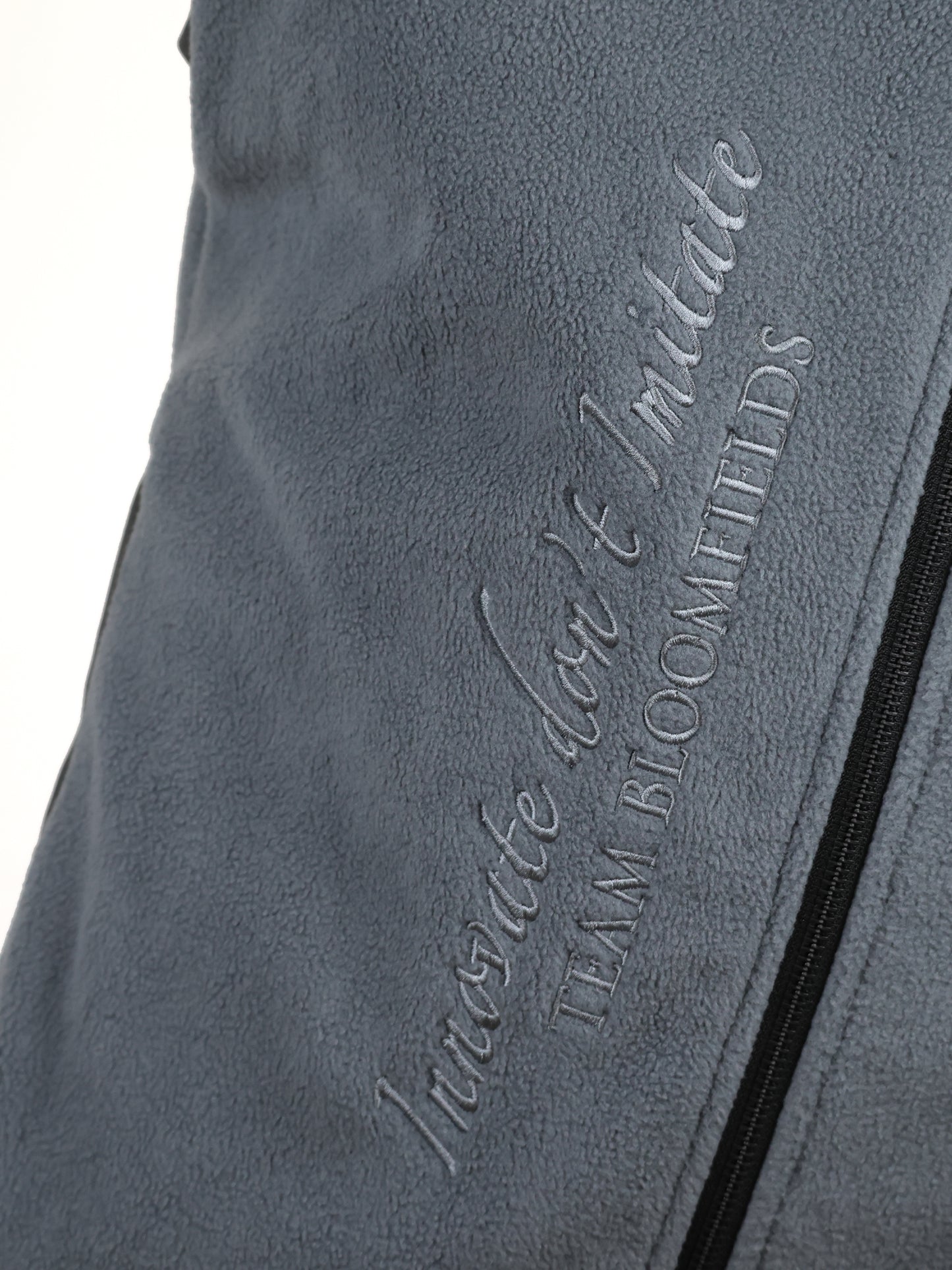 Mini Selena Grey Fleece Jacket