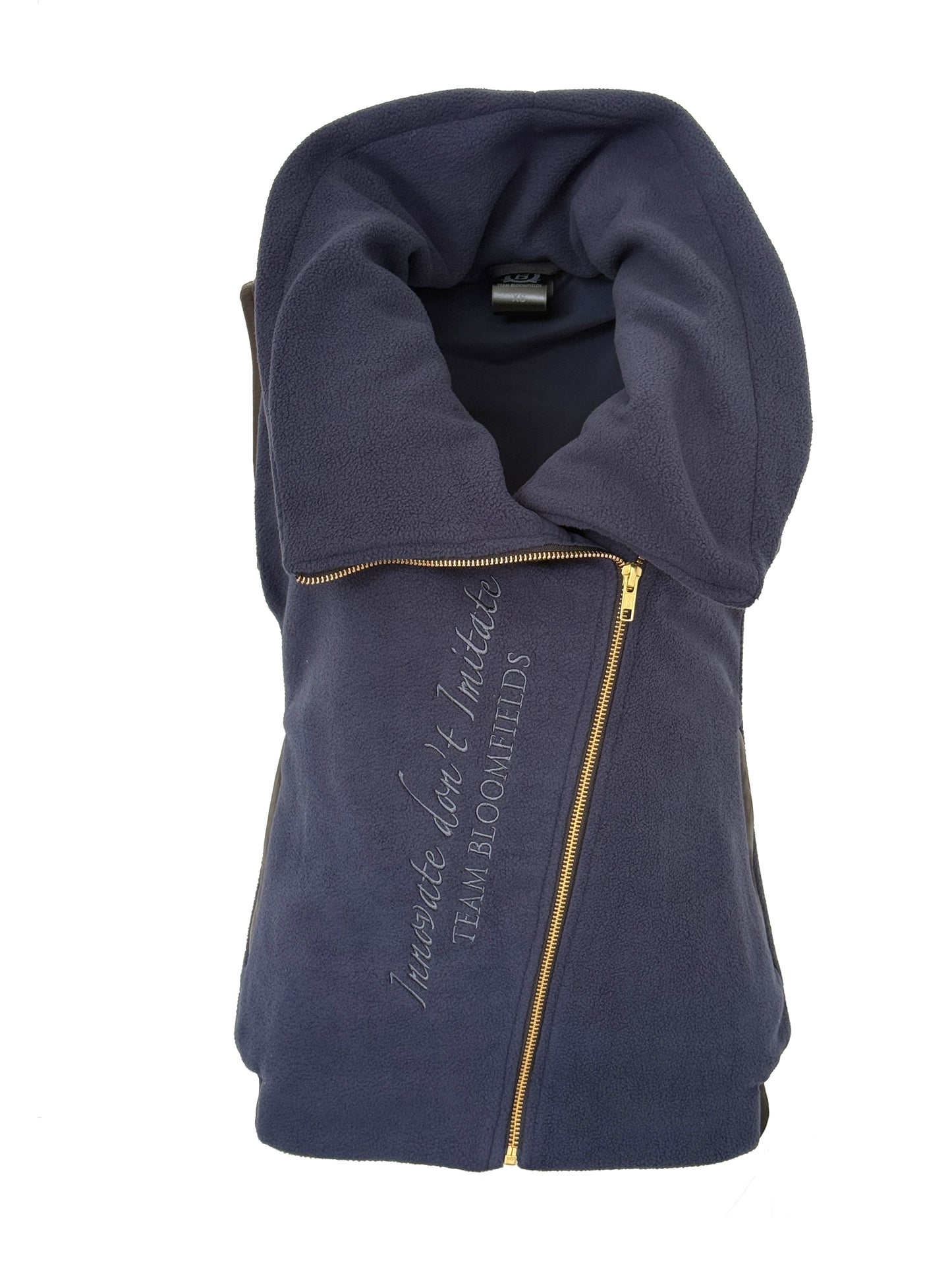 Sienna Country Fleece Navy Gilet