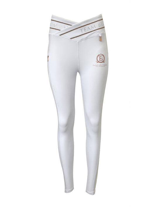 Celeste White  Crystal Leggings