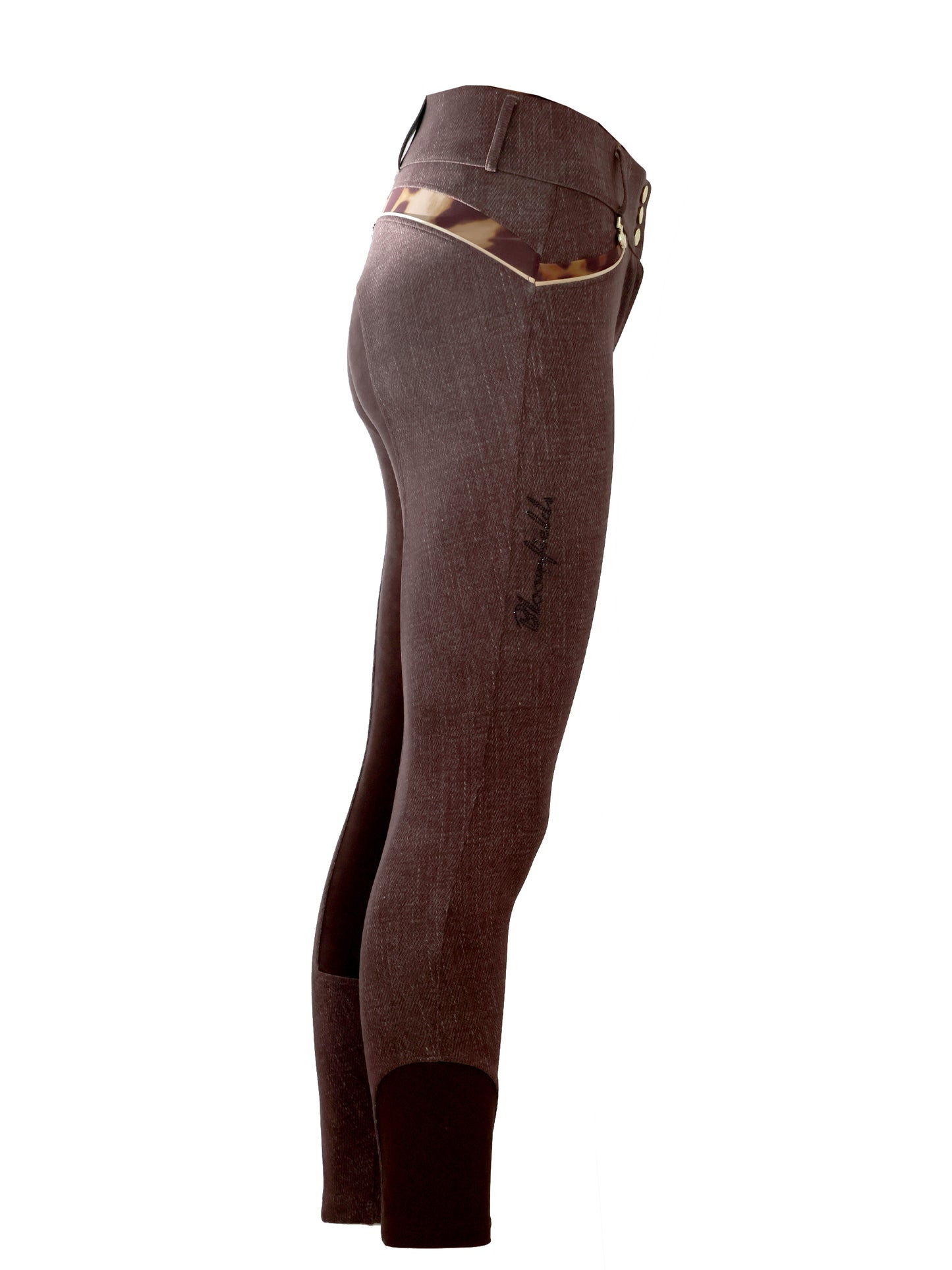Leopard And Brown Breeches