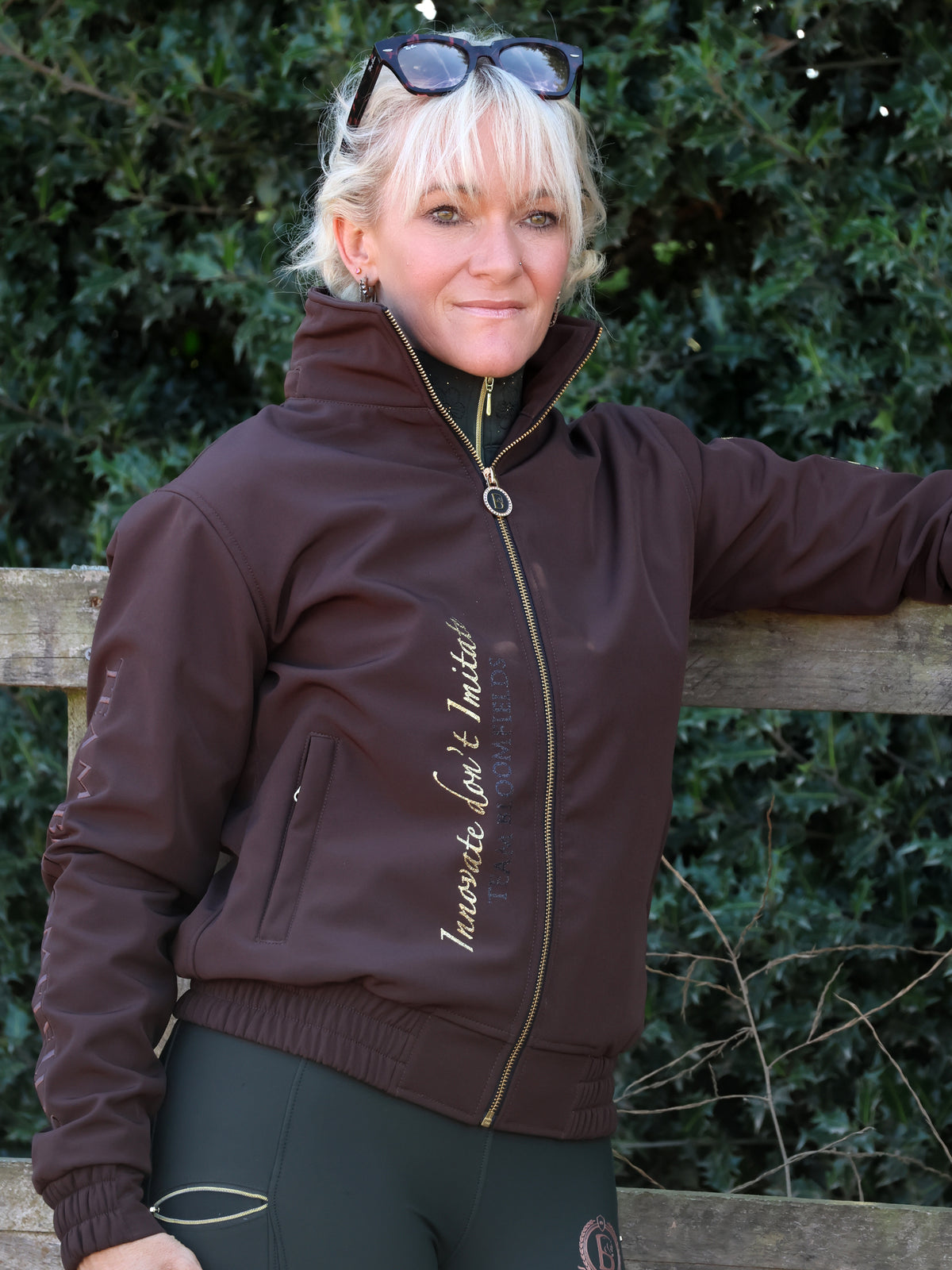 Felicity Chocolate Showerproof Jacket