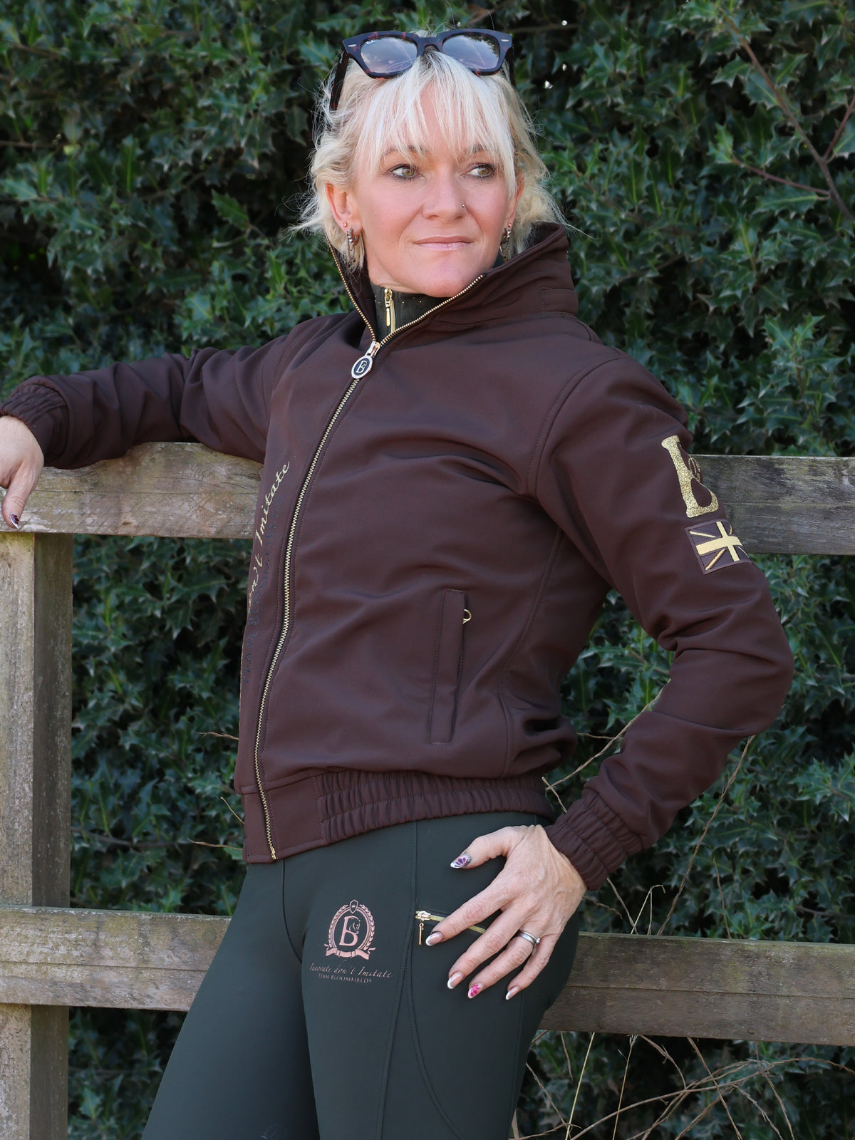 Felicity Chocolate Showerproof Jacket