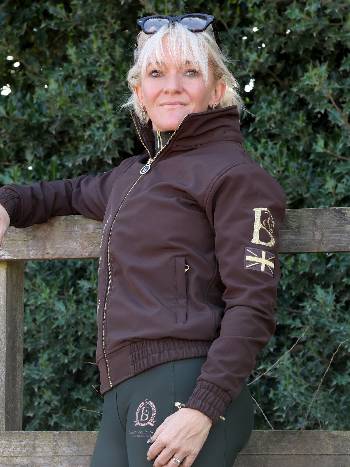 Felicity Chocolate Showerproof Jacket