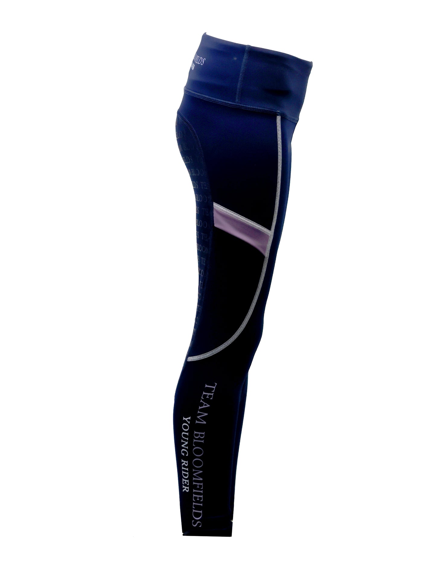 Navy & Lilac Mini Leggings