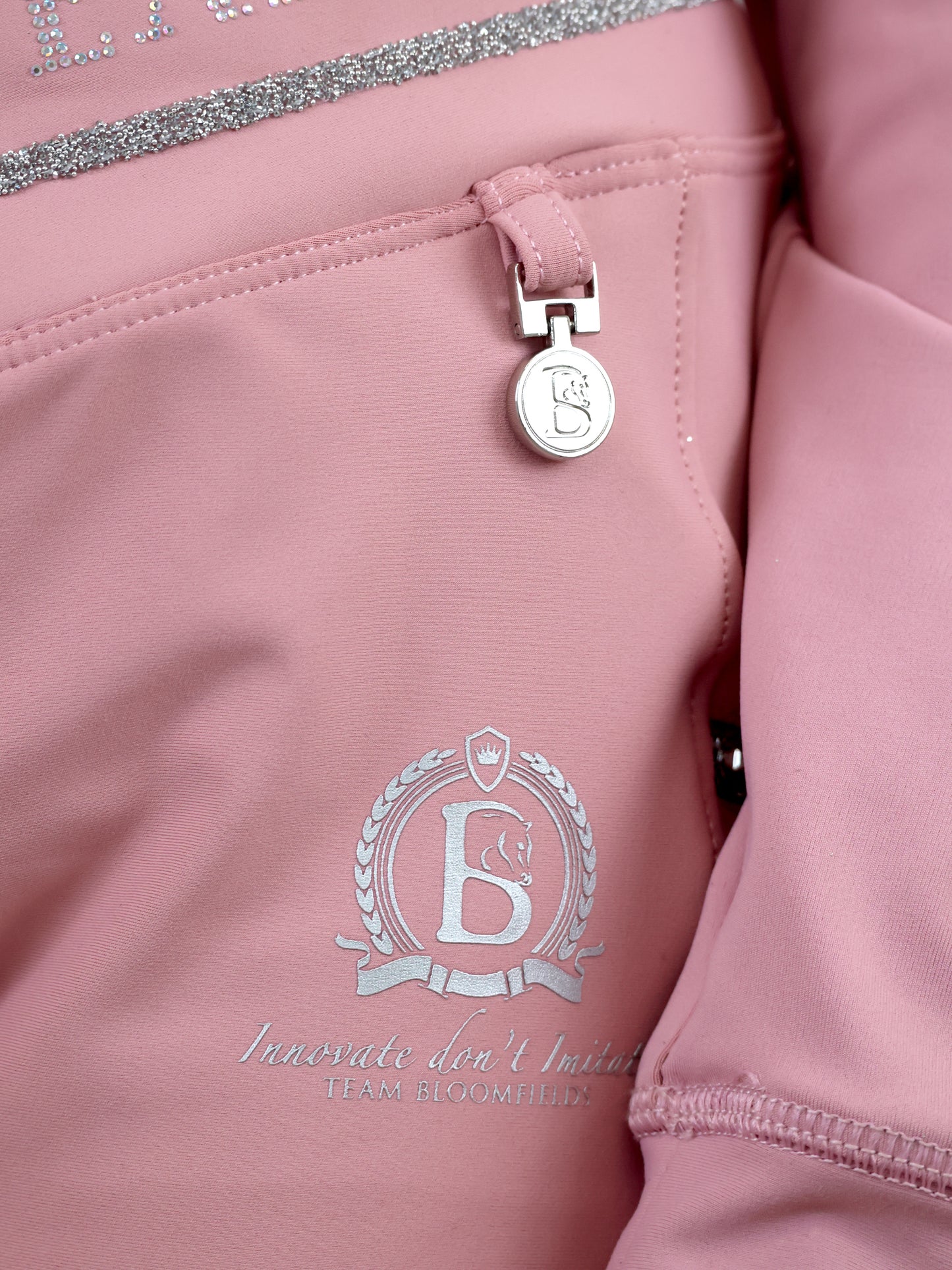 Mini Celeste Pink Crystal leggings