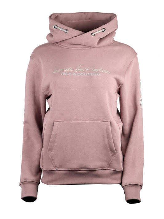 Amelia Mini Heather Cross Necked Hoodie