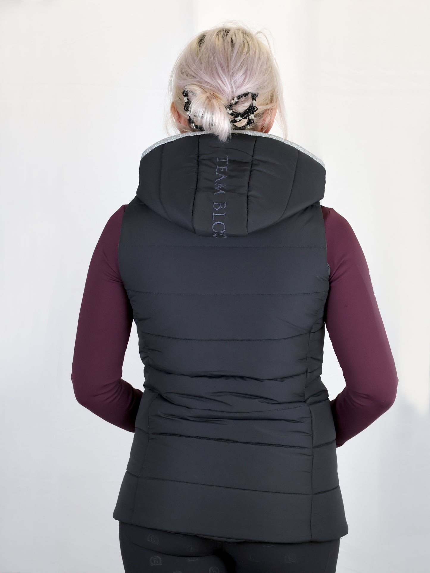 Legacy Mini Grey & Pink Gilet