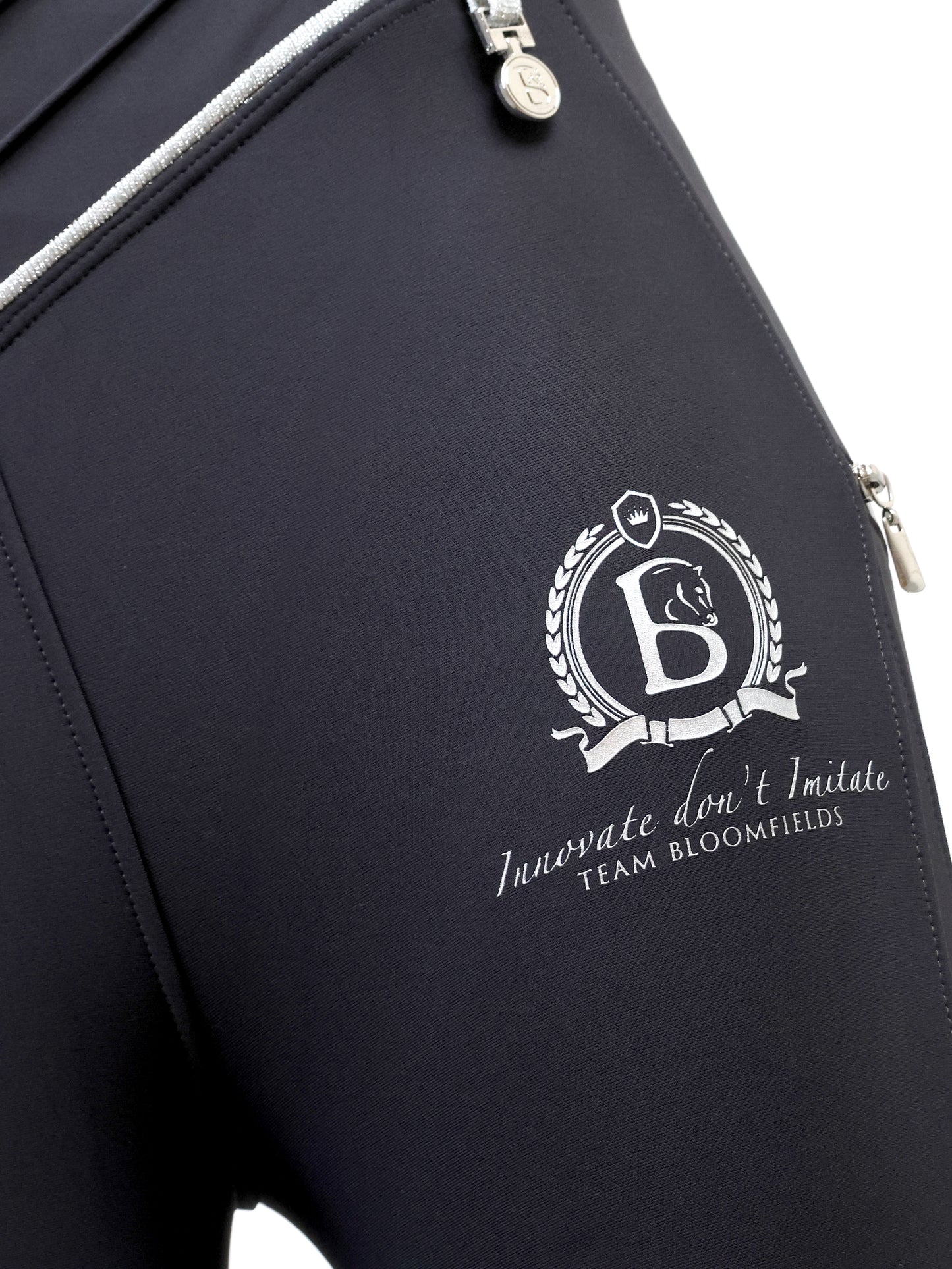 Mini Maya Gray Pleated leggings