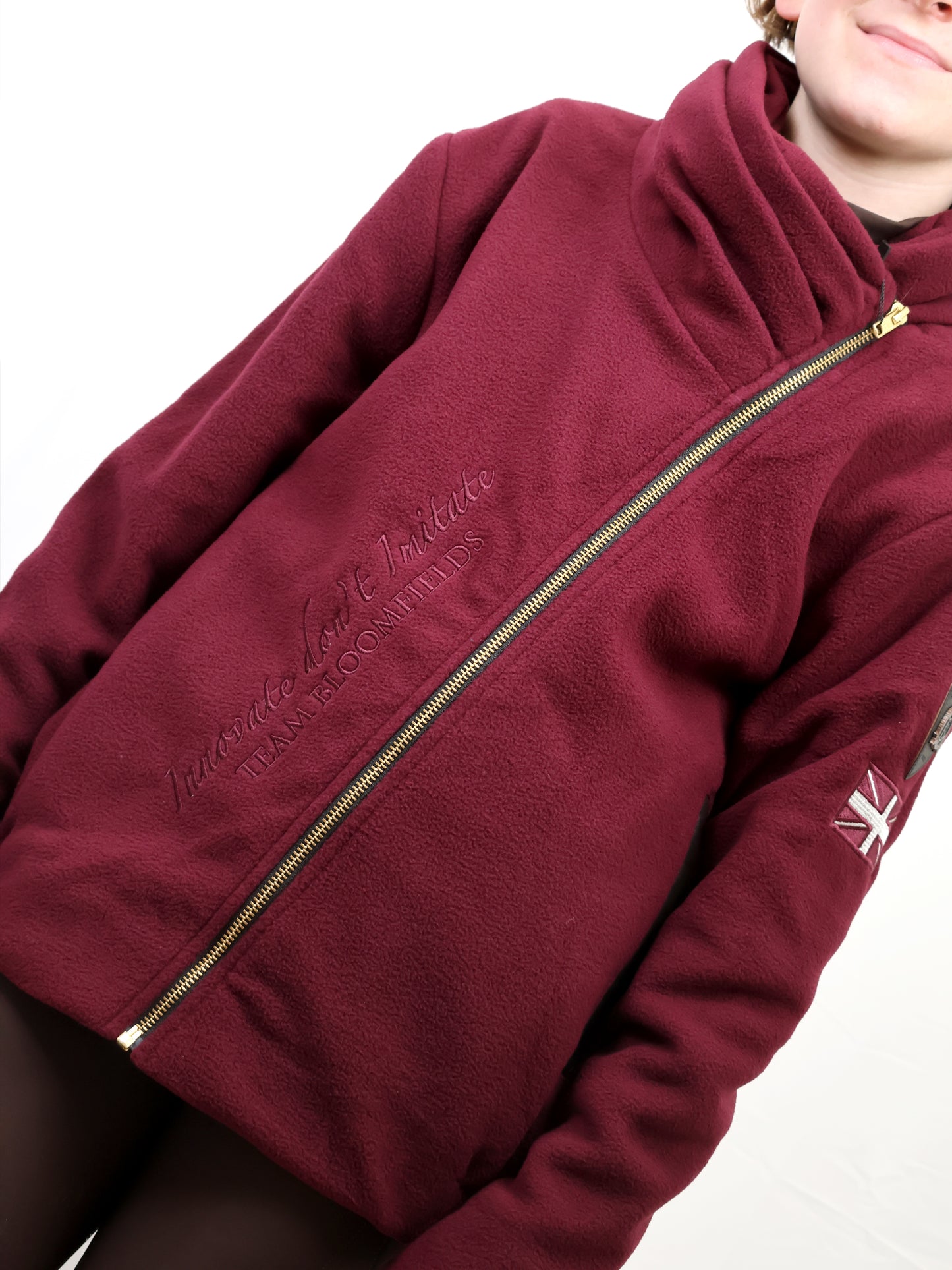 Mini Selena Mulberry Fleece Jacket