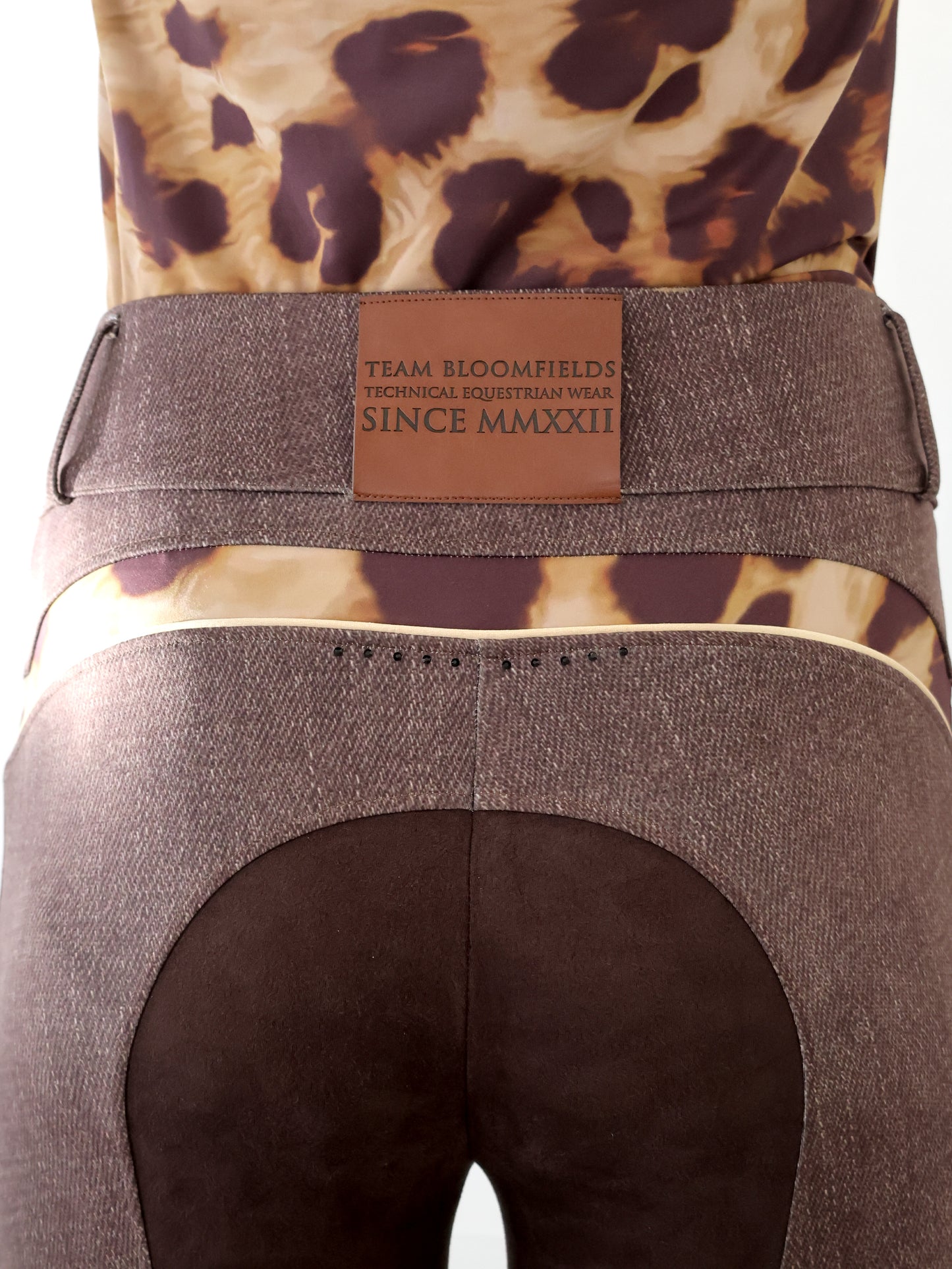 Leopard And Brown Breeches