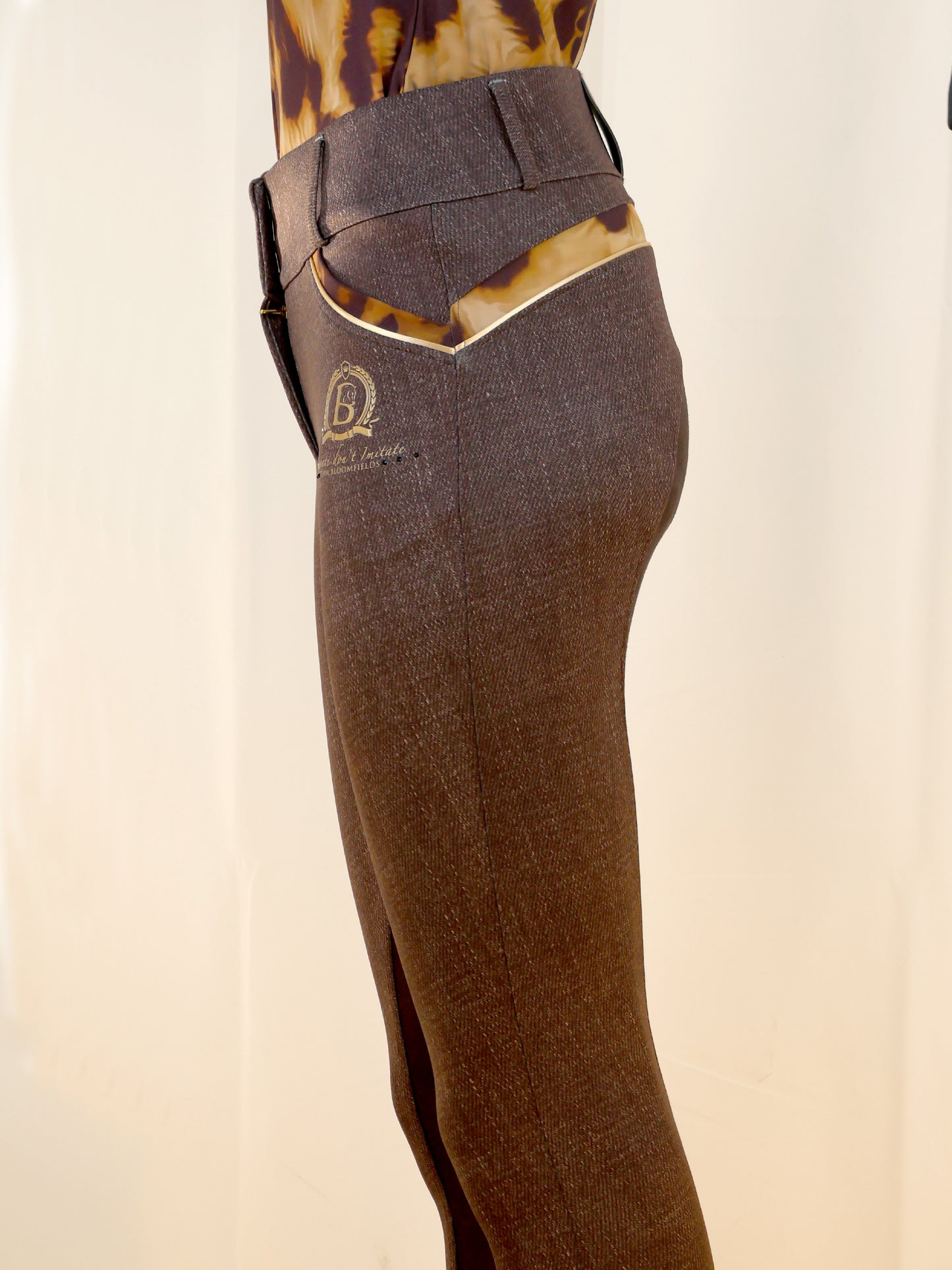 Leopard And Brown Breeches
