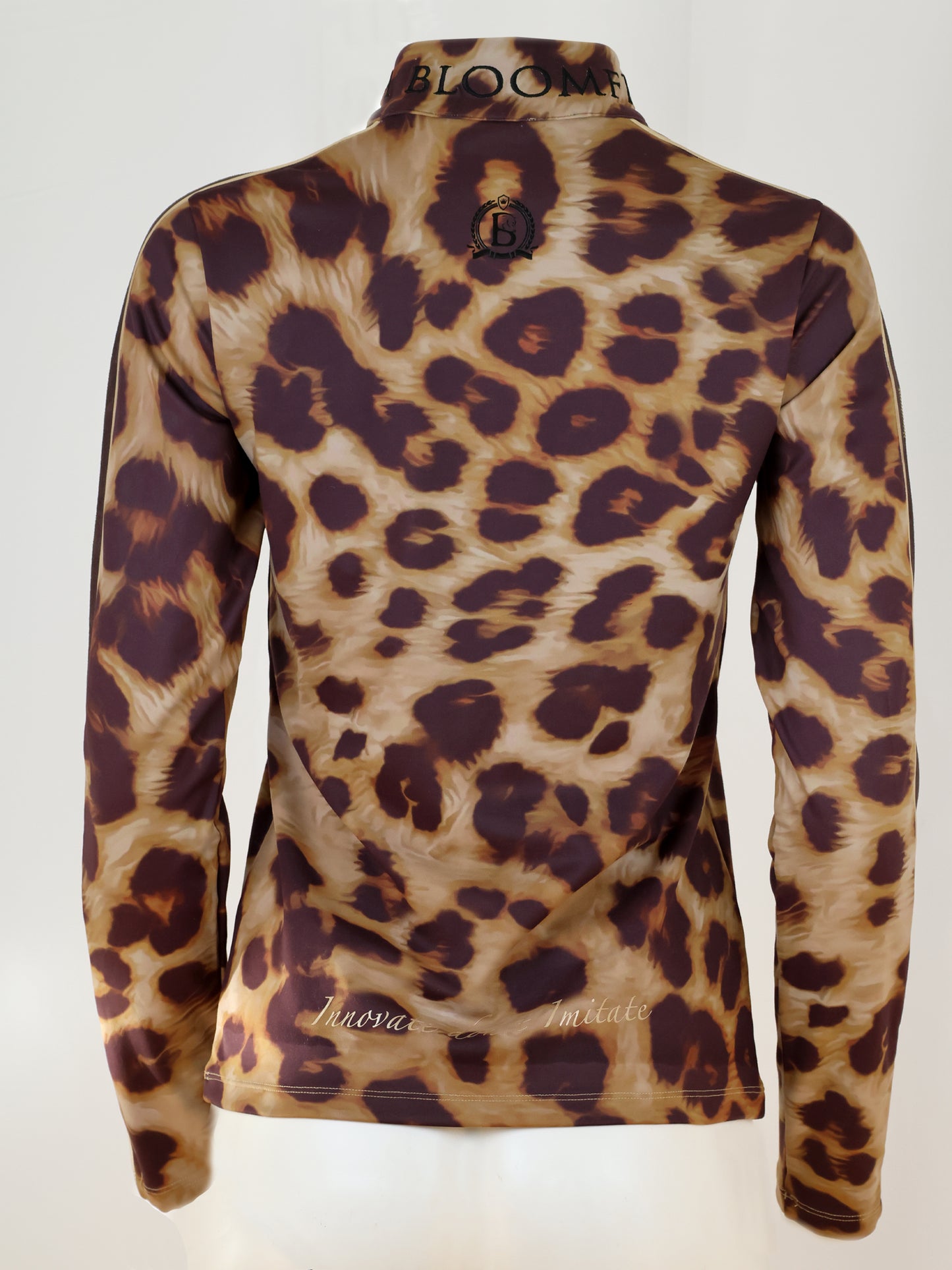 Mini Leopard Print Long Sleeve Base Layer