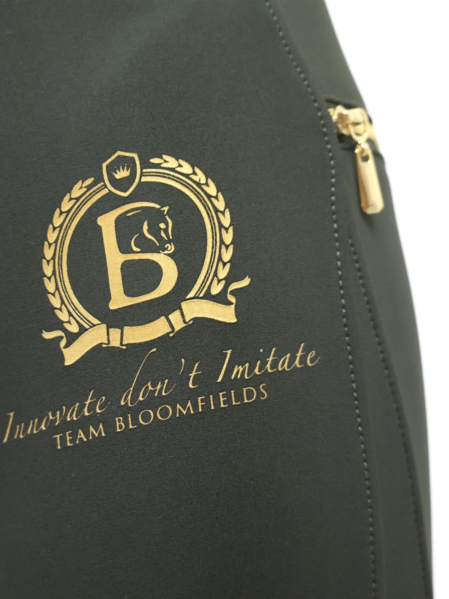 Mini Maya Olive Pleated leggings