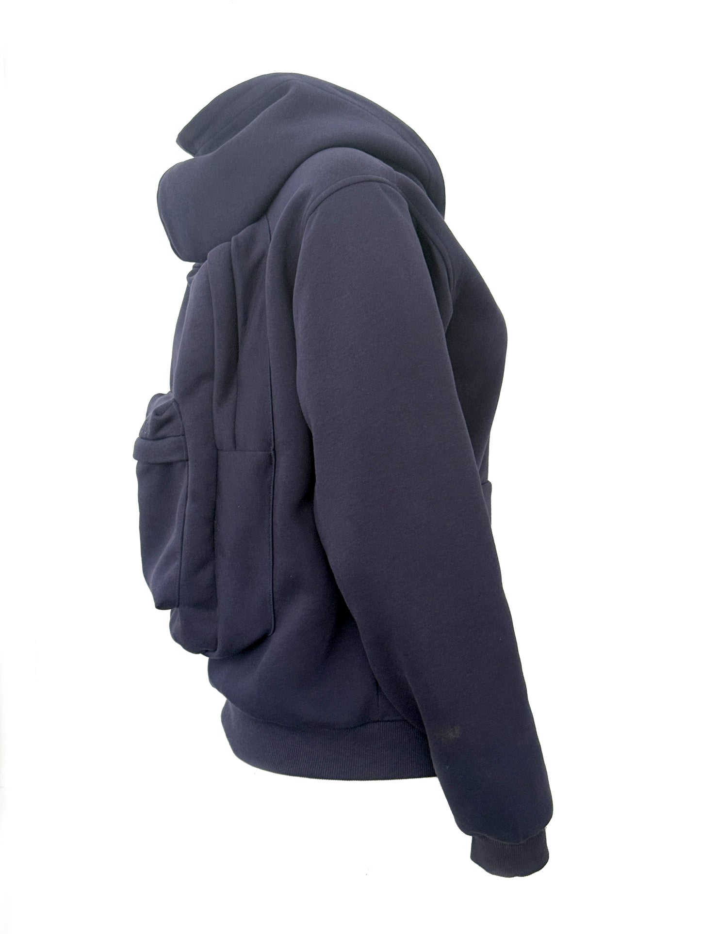 Hackpack The Mini Navy Hoodie With Backpack