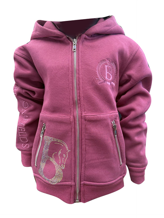 Hackpack The Adult's Pink Hoodie With Backpack