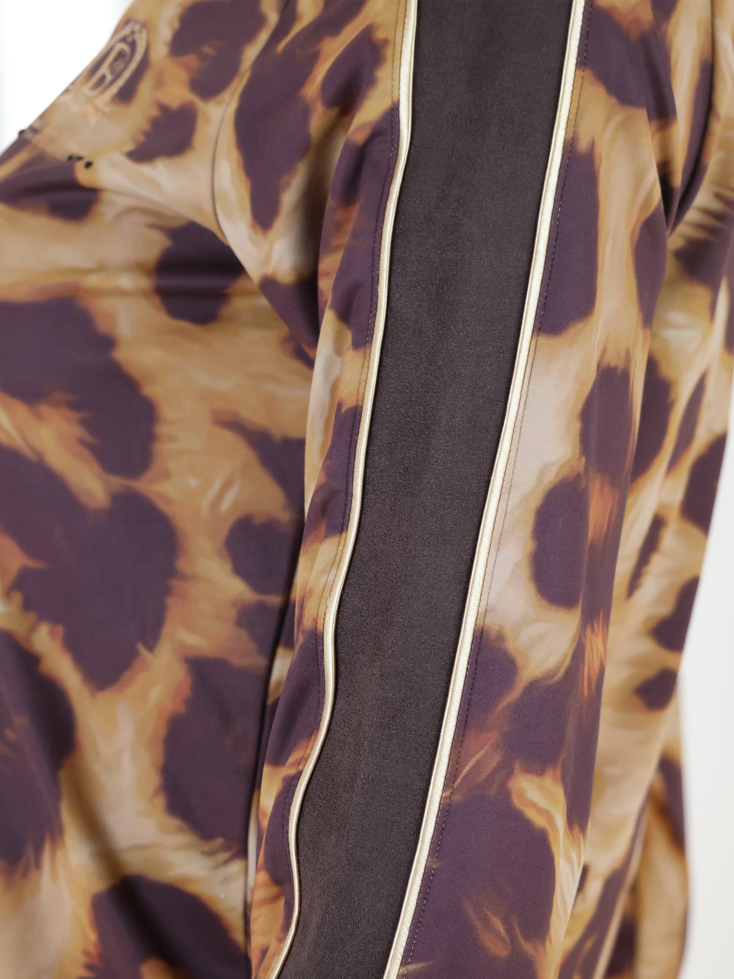 Mini Leopard Print Long Sleeve Base Layer