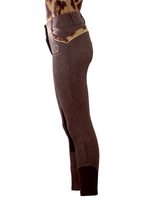 Mini Leopard And Brown Breeches