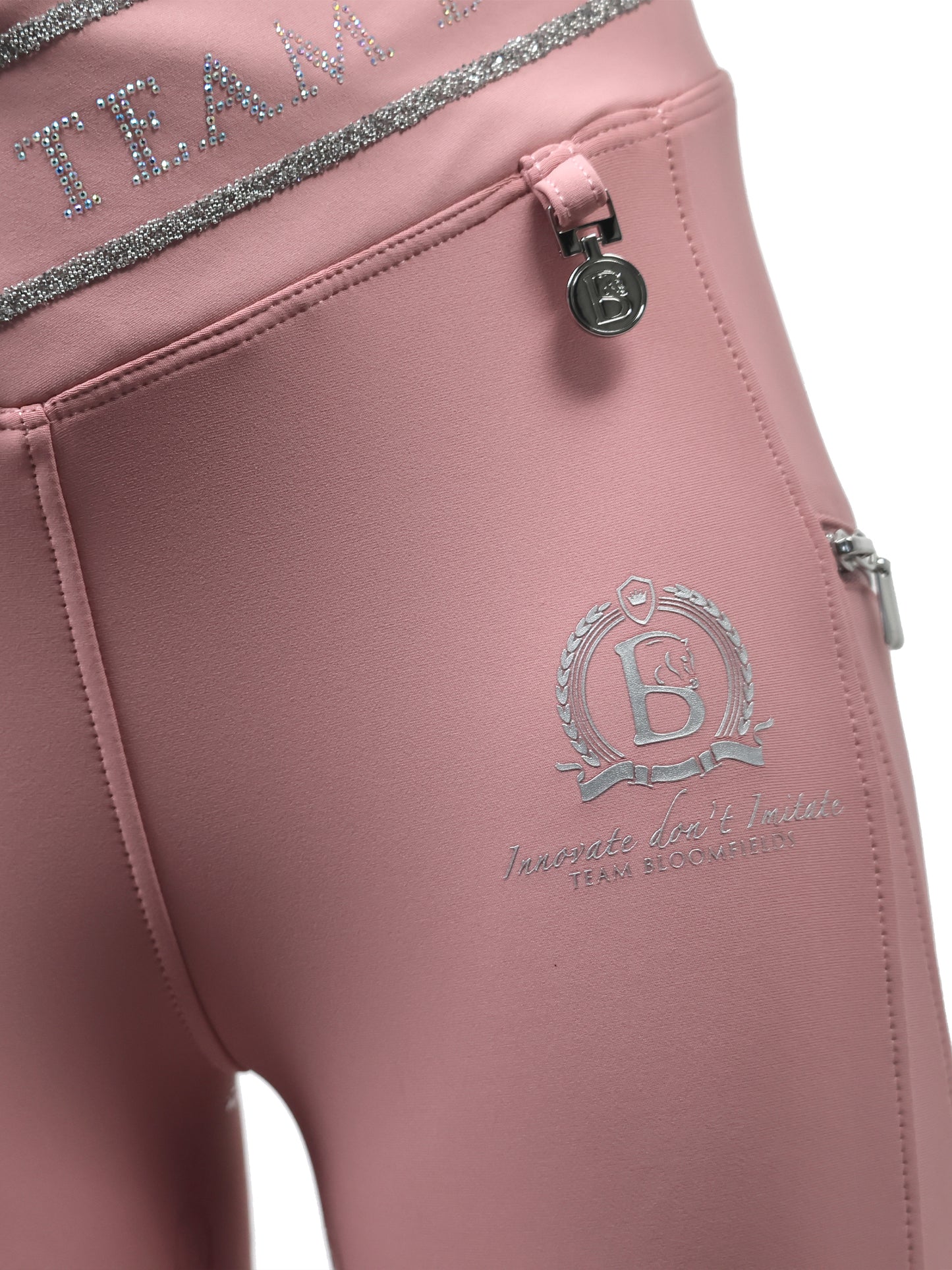 Mini Celeste Pink Crystal leggings