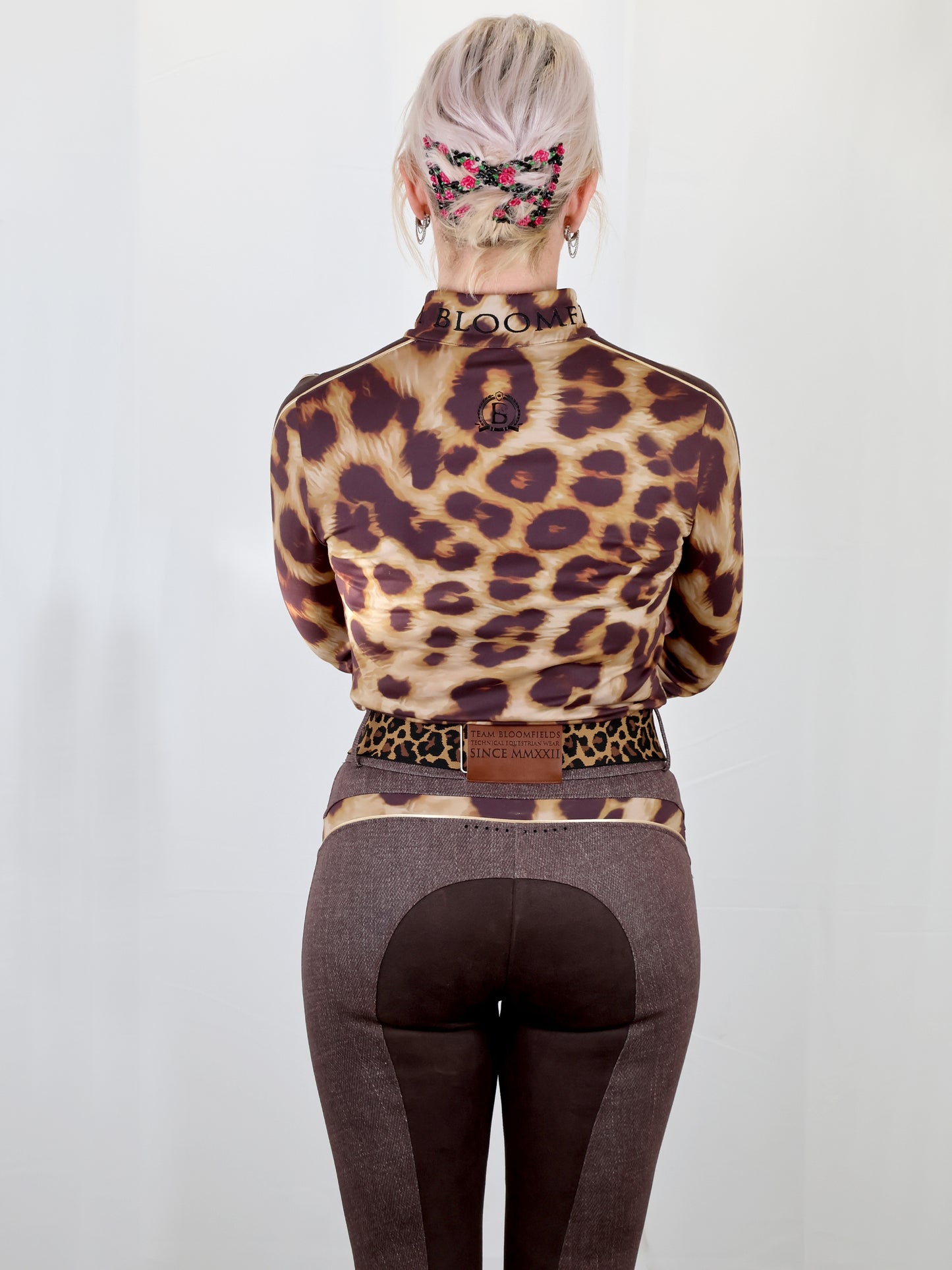 Leopard Print Long Sleeve Base Layer