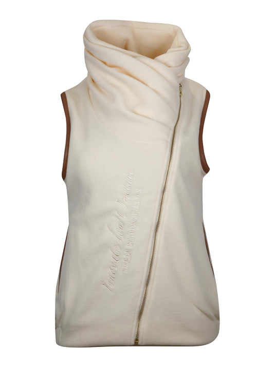 Sienna Country Fleece Winter White Gilet