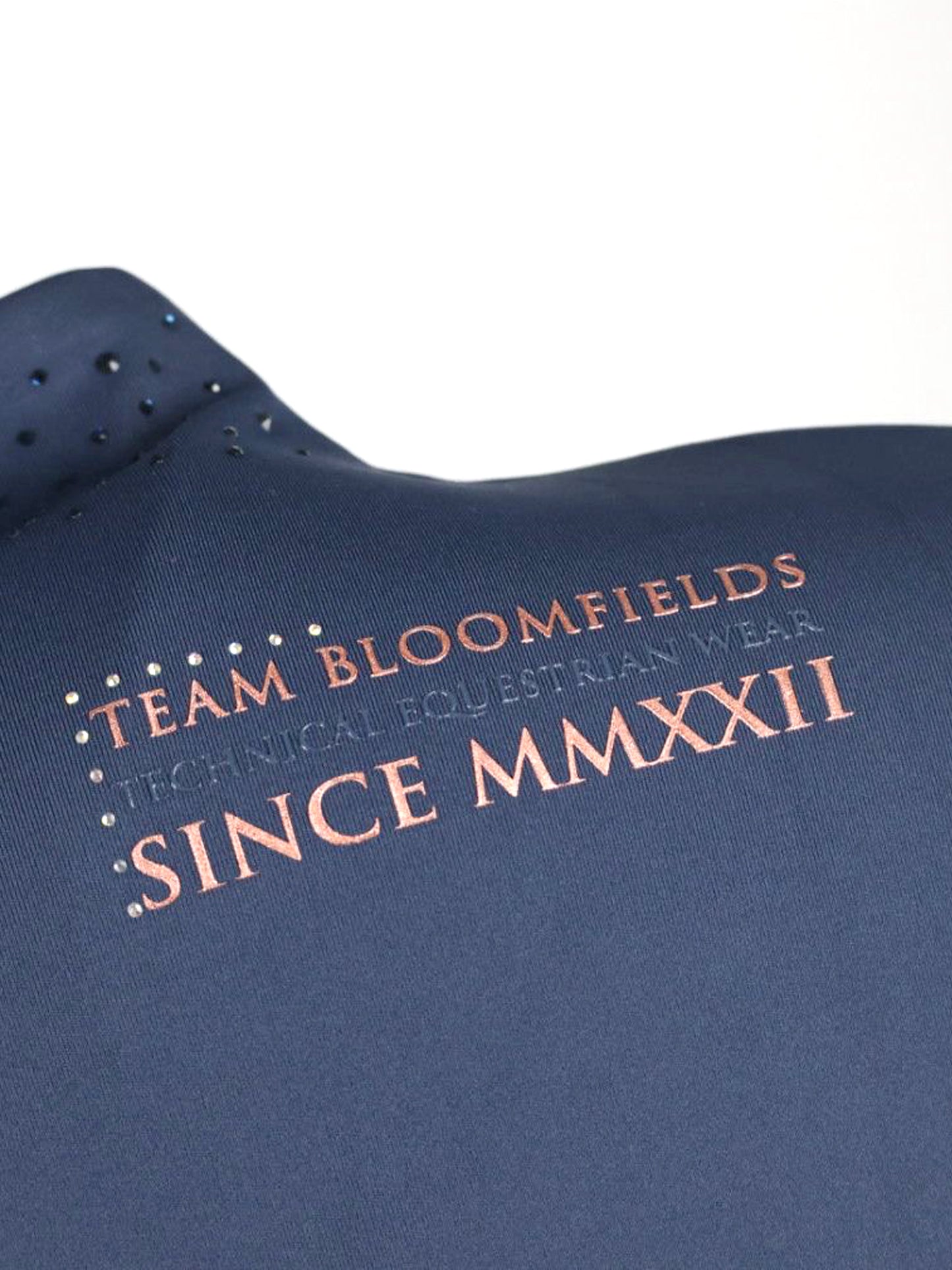 Cora Crystal Diagonal Zip Sport Jacket