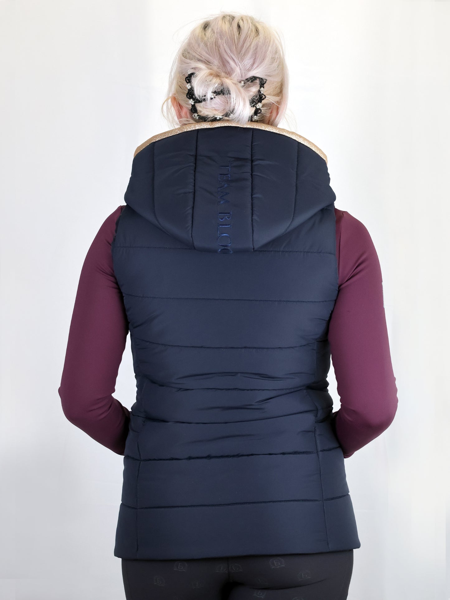 Legacy Navy & Champagne Gilet