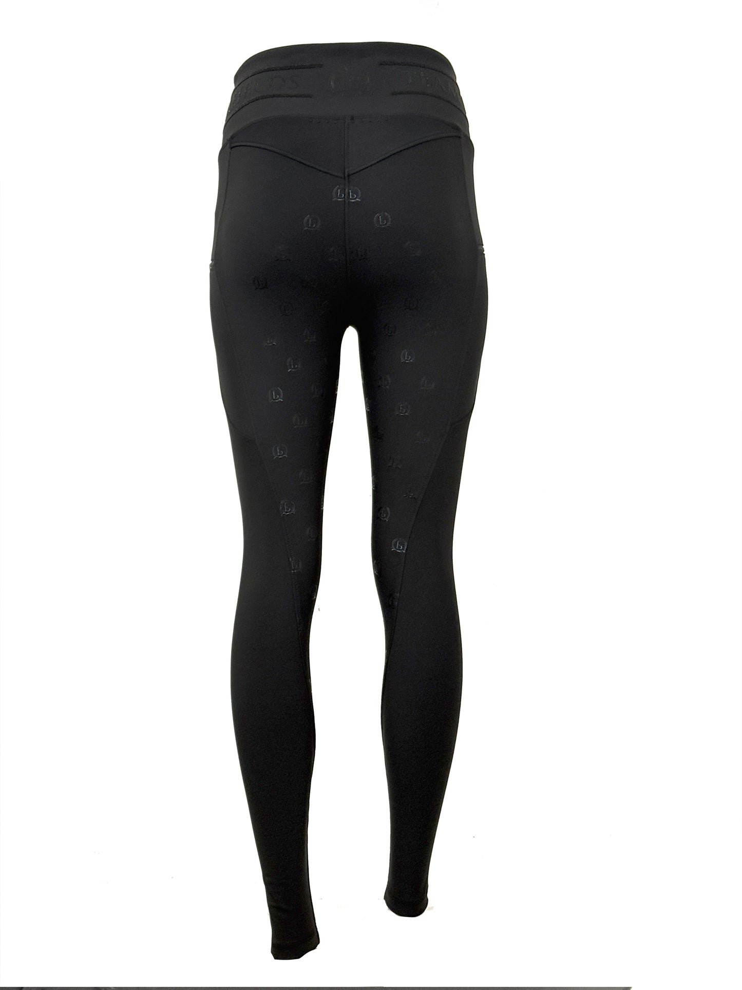 Celeste Black Crystal Leggings