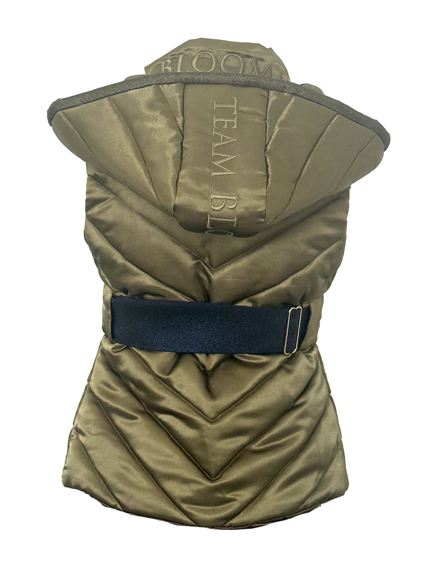 Ella Olive Mini Hooded Gilet