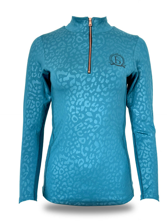 Leonora Peacock Leopard Print Base Layer