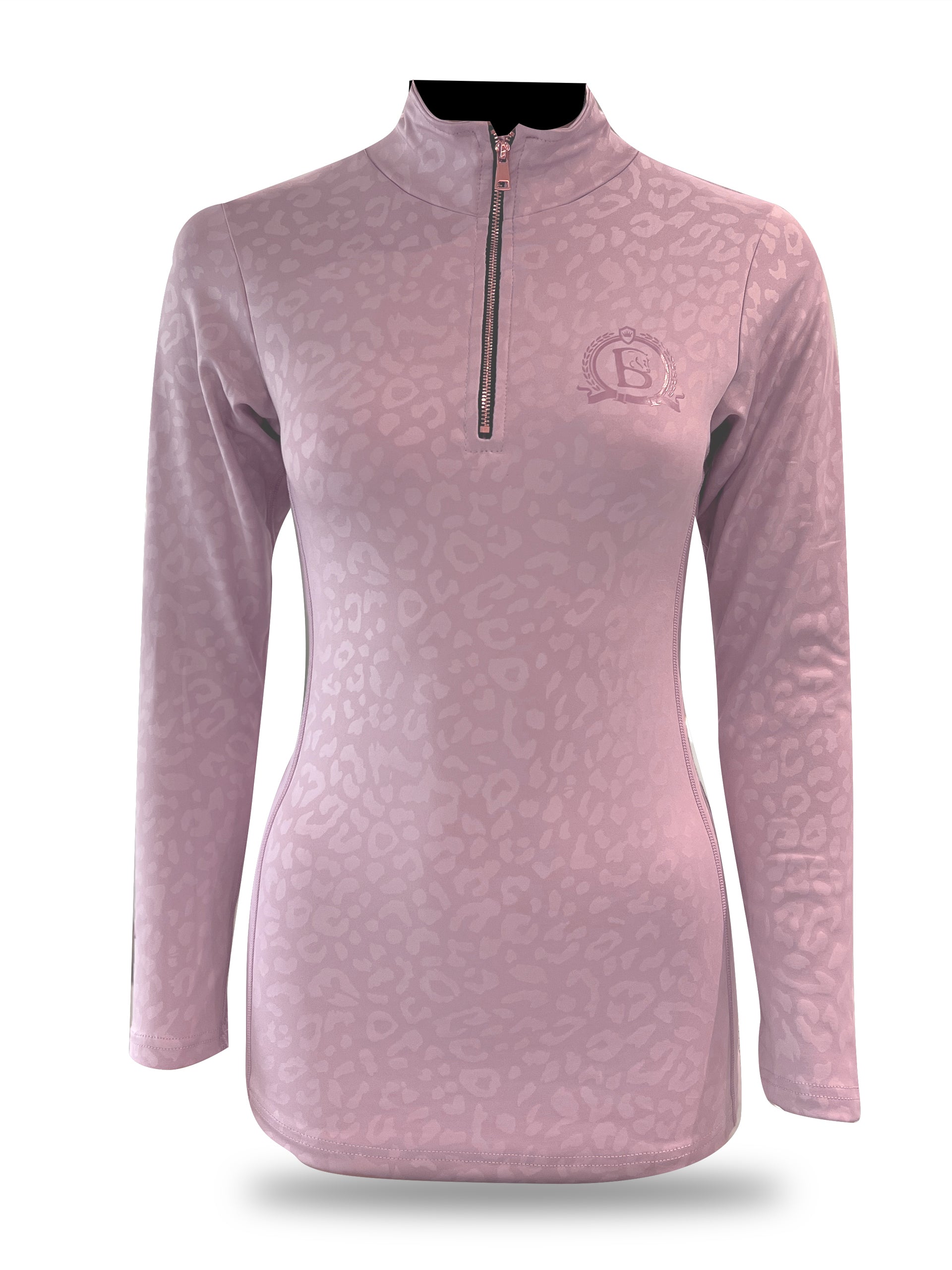 Leonora Pink Leopard Print Base Layer with Long Sleeve – Team Bloomfields