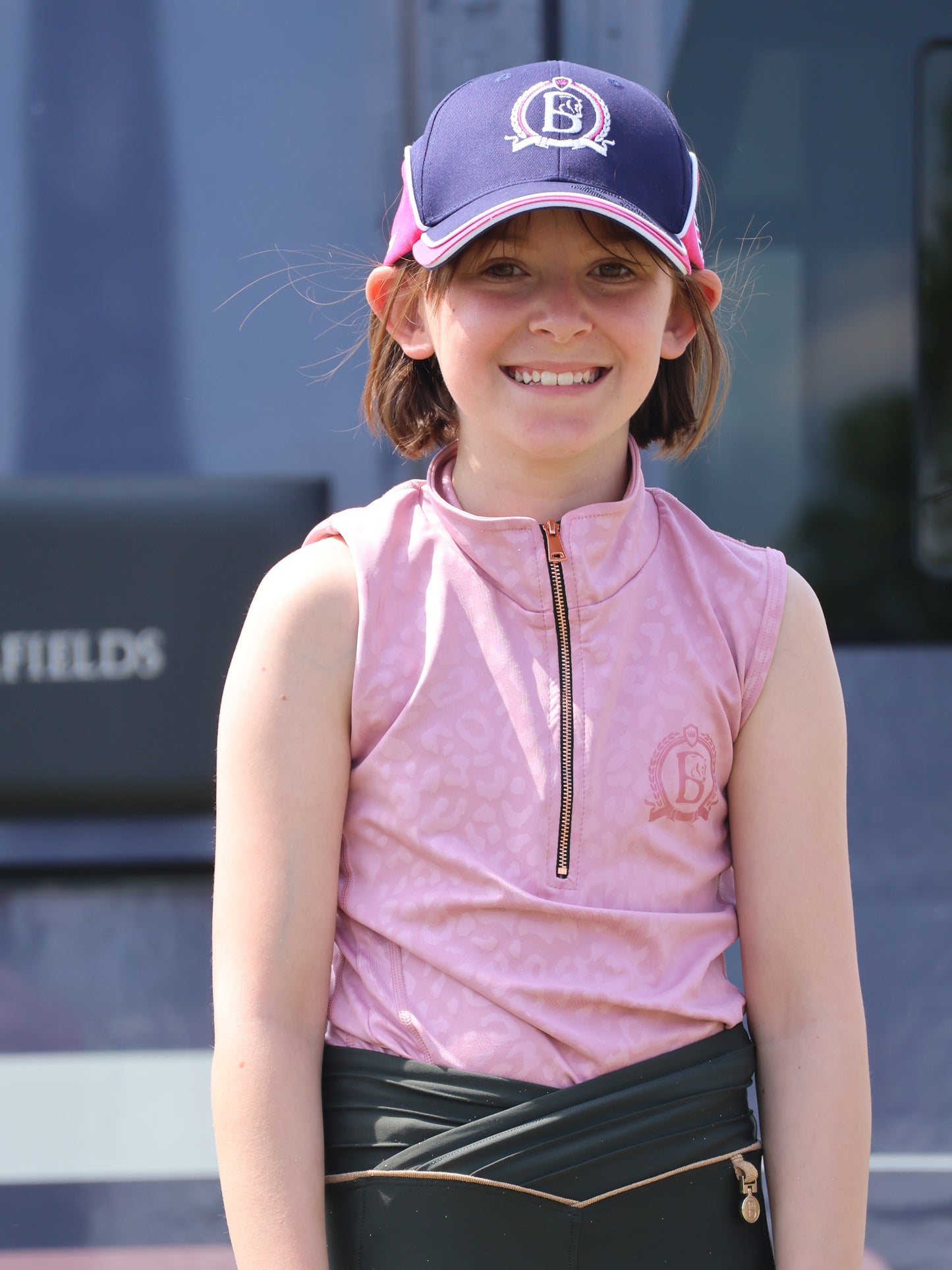 Leonara Pink Mini Sleeveless Base Layer